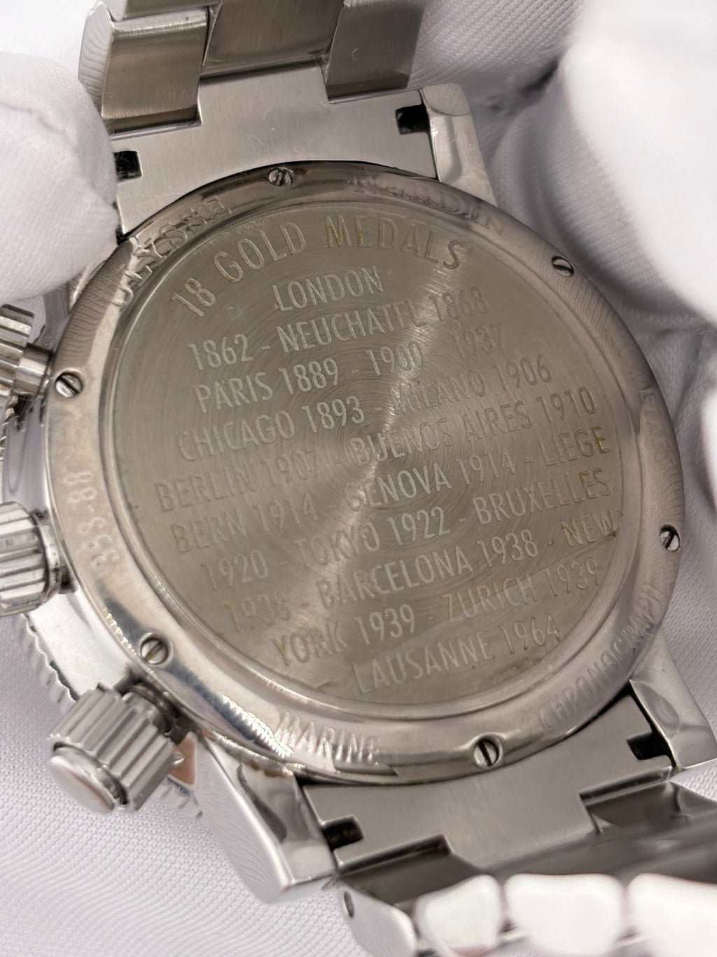 ULYSSE NARDIN Marine Chronograph – Ref. 353-88 – No. 0641 – Full Set