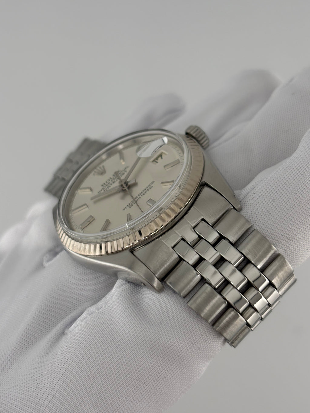 DATEJUST 1601 – WHITE GOLD BEZEL – FRESH SERVICE – 1 YEAR WARRANTY