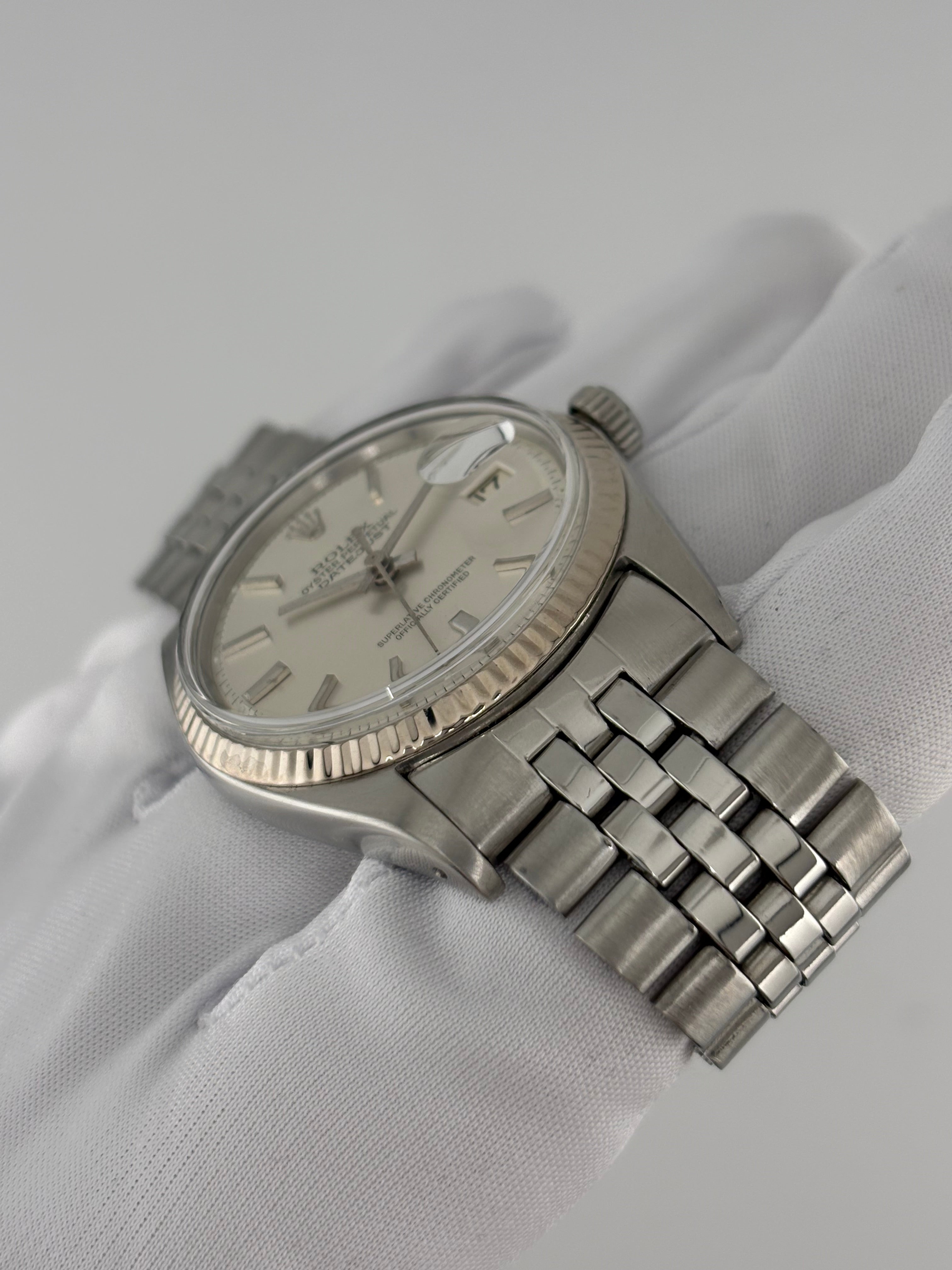 DATEJUST 1601 – WHITE GOLD BEZEL – FRESH SERVICE – 1 YEAR WARRANTY