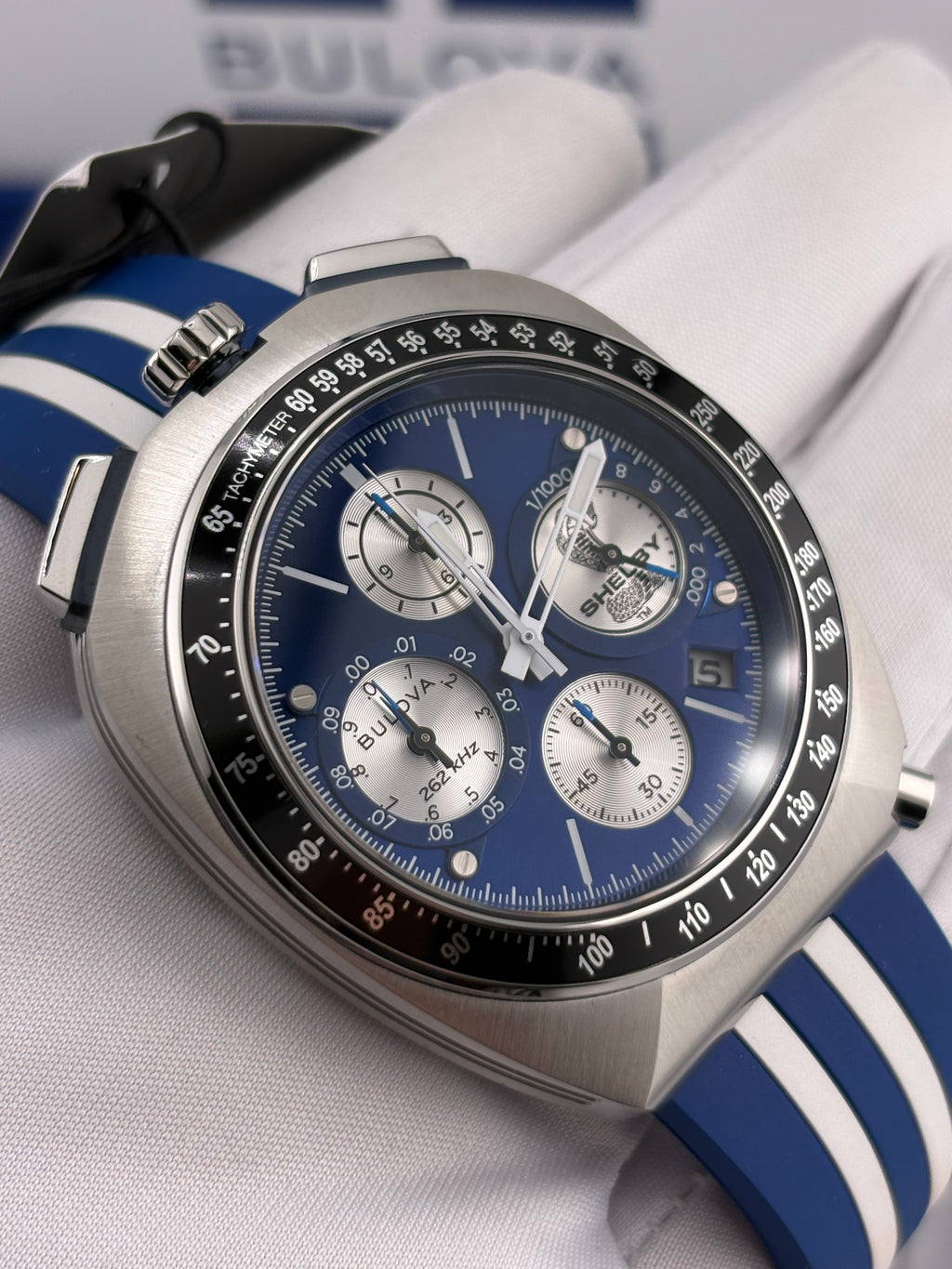 Bulova Shelby 150th Anniversary Chronograph Limited Edition 98B452 NEW Full Set