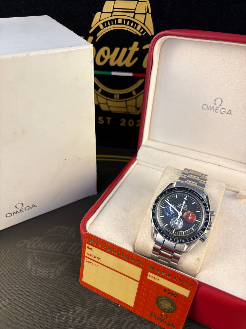Omega Speedmaster Professional Moon To Mars 3577.50 Box Booklet 42mm Manual 1861