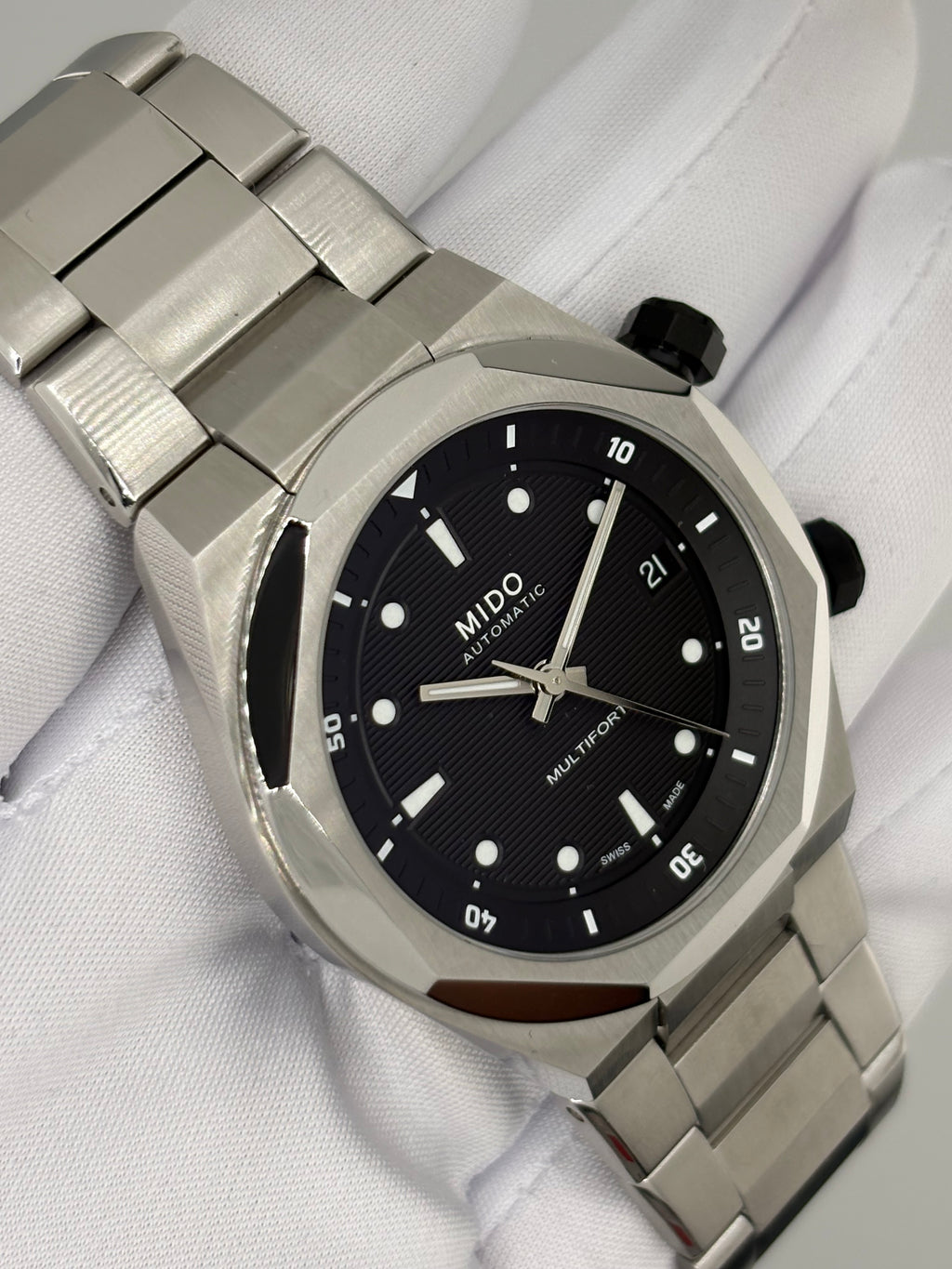 ✨ MIDO MULTIFORT TWO CROWNS – Ref. M047.507.11.051.00 –