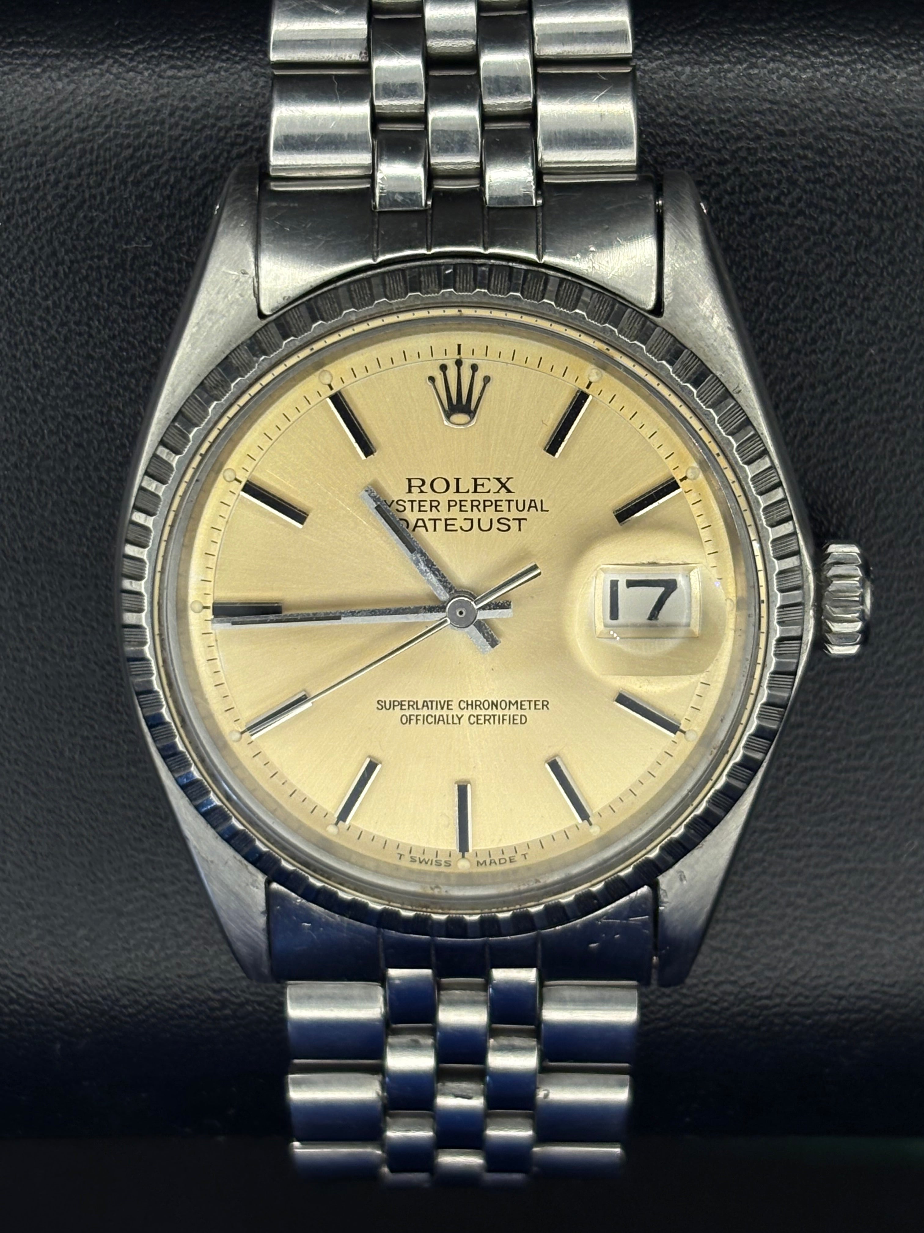 Rolex Datejust Ref. 1603 –  Tropical Patina Dial – 12M Warranty