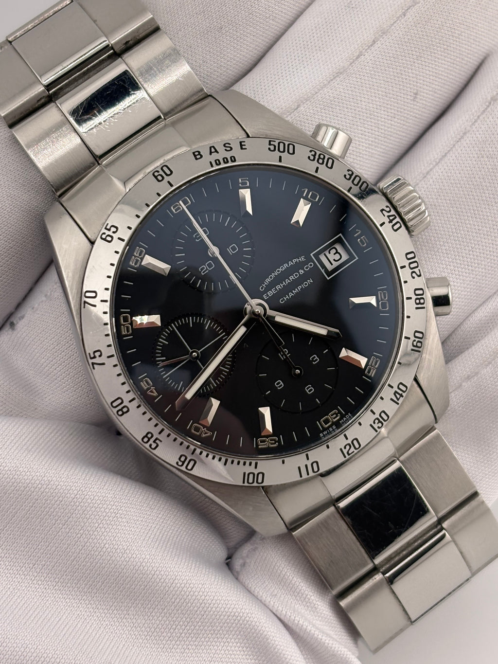 🇨🇭 Eberhard & Co Champion Chronograph Ref. 31044 – Swiss Automatic