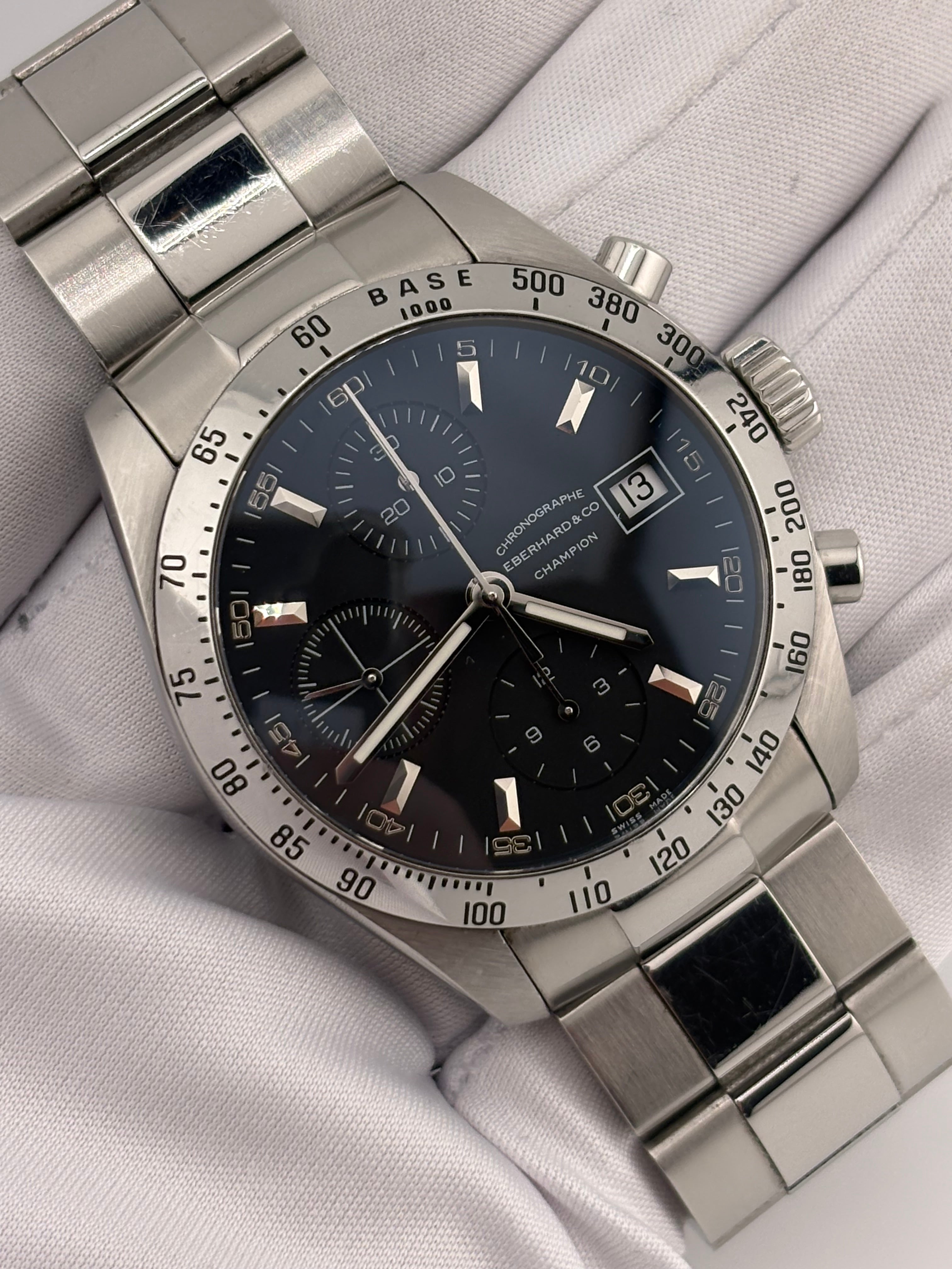 🇨🇭 Eberhard & Co Champion Chronograph Ref. 31044 – Swiss Automatic