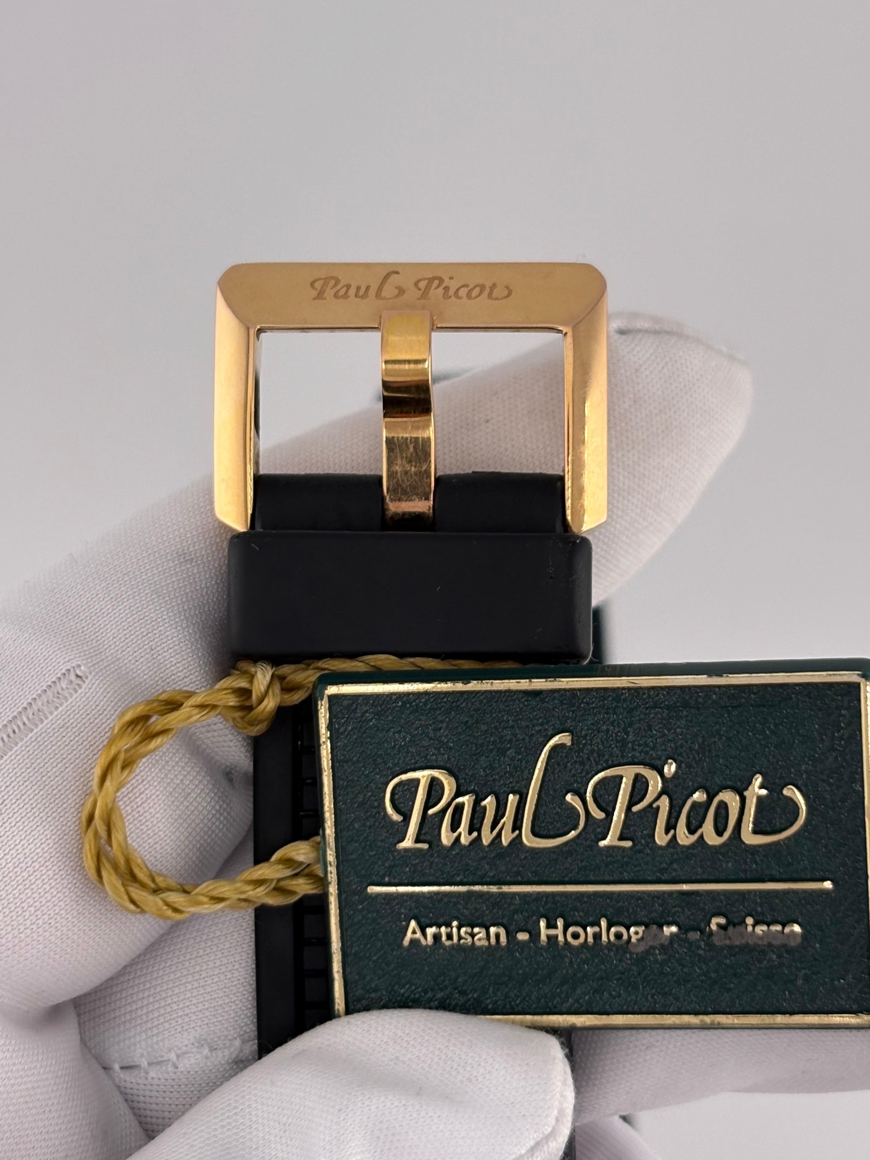 Paul Picot Mariner III Ref. 4351 SG – Full Set + Steel Bracelet – Excellent