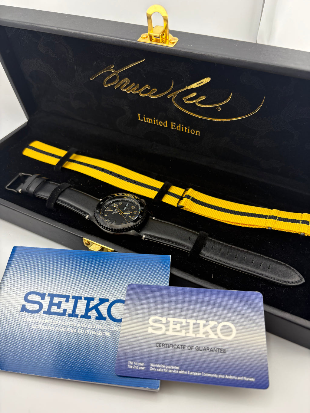 Seiko 5 Sports “Bruce Lee” Limited Edition SRPK39K1
