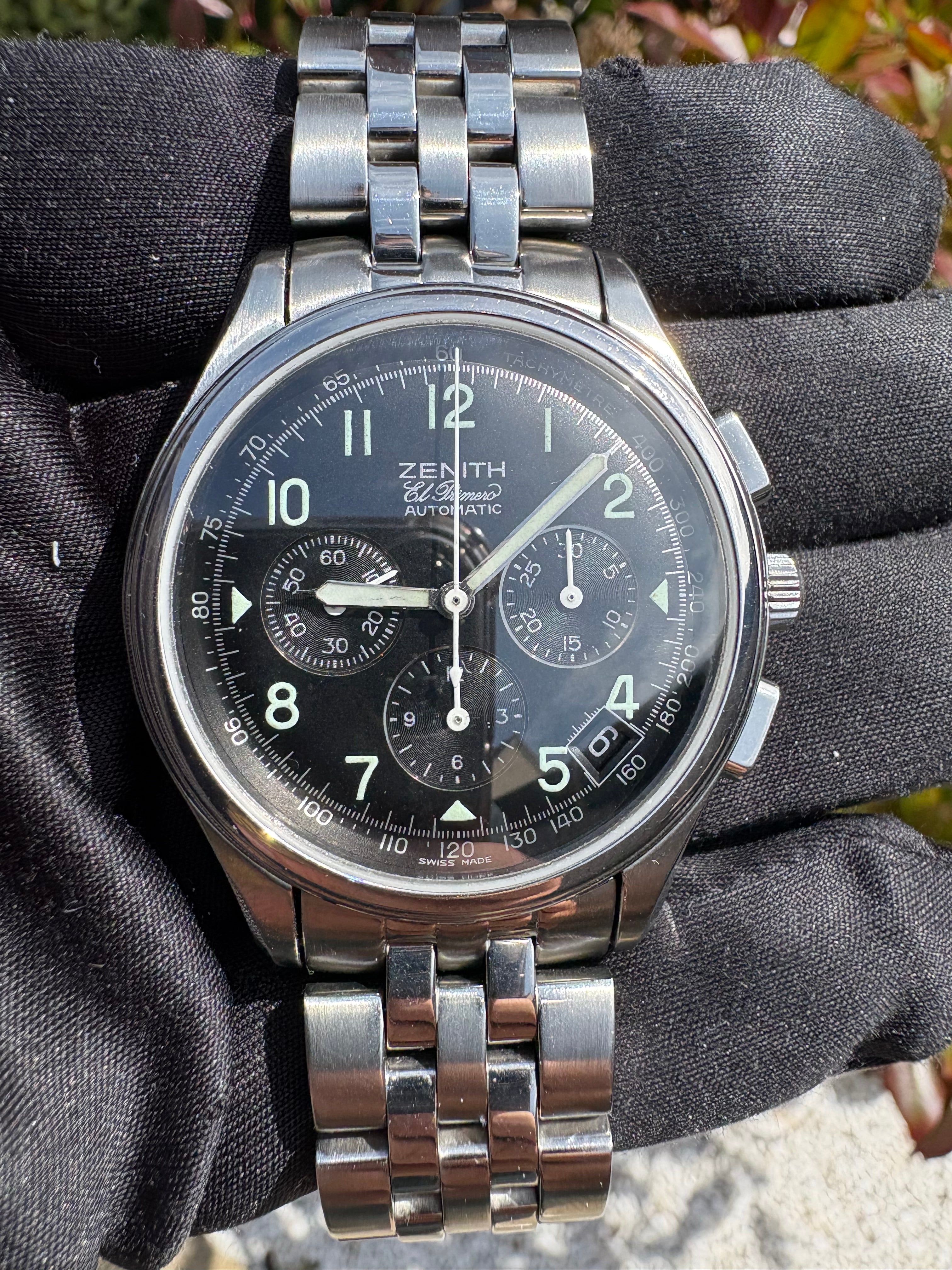 Zenith El Primero Chronograph Ref. 02.0500.400 – Full Set – One Owner – Late 90s Neo-Vintage Icon