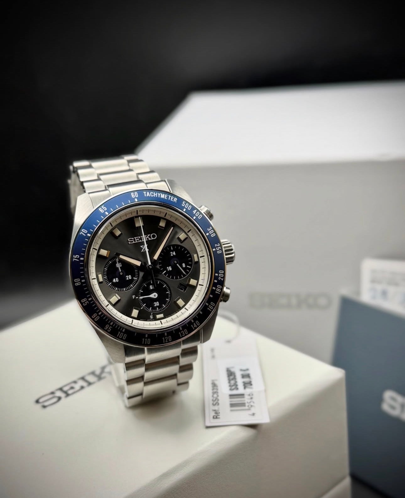 Seiko Prospex Speedtimer Solar Chronograph SSC939P1 – Full Set