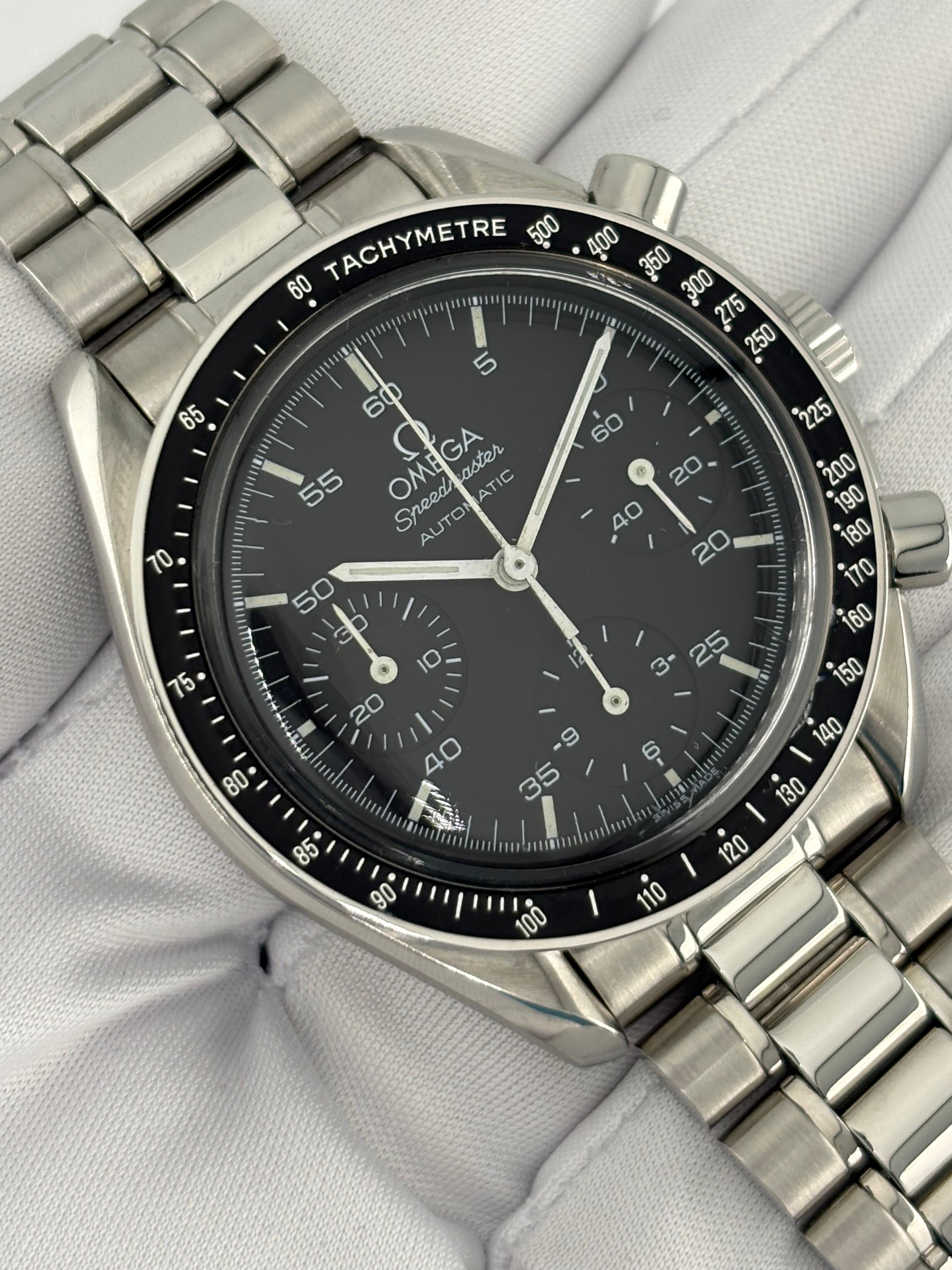 OMEGA Speedmaster Reduced Automatic • Excellent Condition • Full Set & 1-Year Warranty