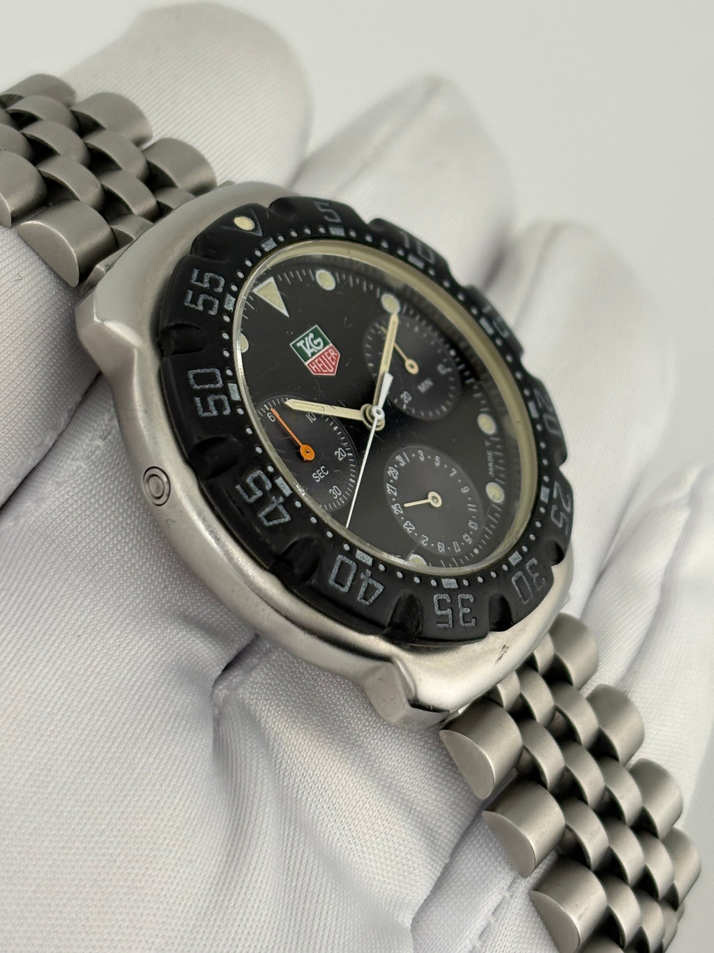 TAG Heuer Formula 1 Chronograph Ref. 551.200C Vintage 1980s 🇨🇭