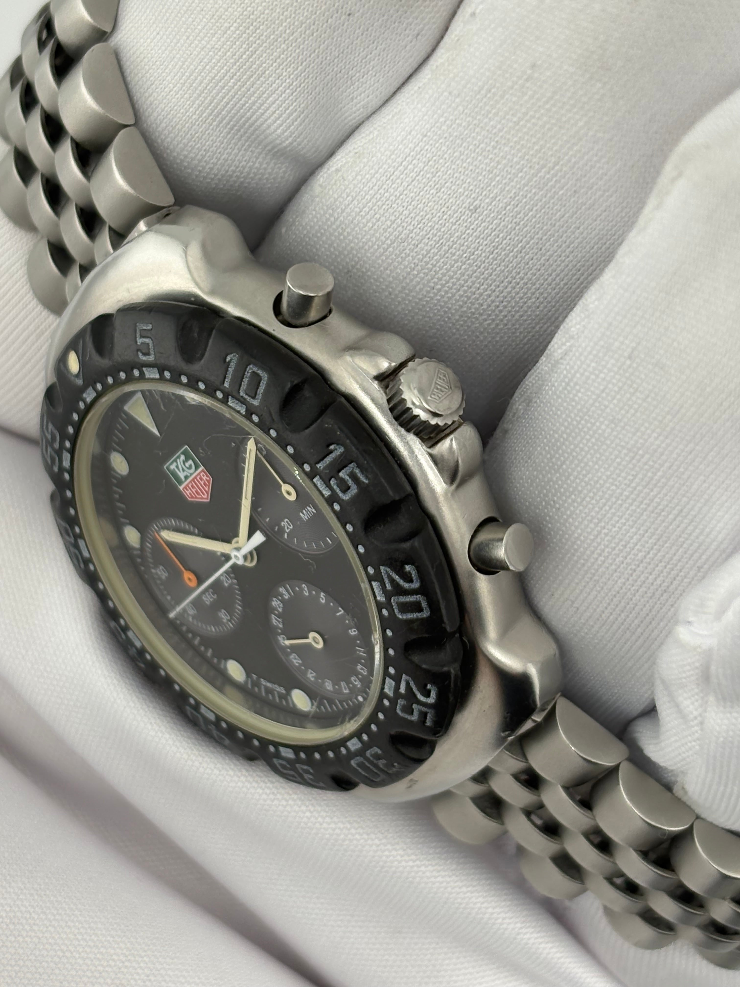 TAG Heuer Formula 1 Chronograph Ref. 551.200C Vintage 1980s 🇨🇭