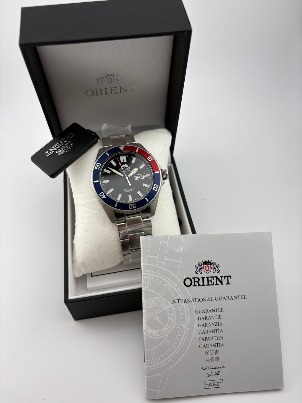 Orient RA-AA0912B19B Pepsi Automatic Diver 200m Full Set Brand New