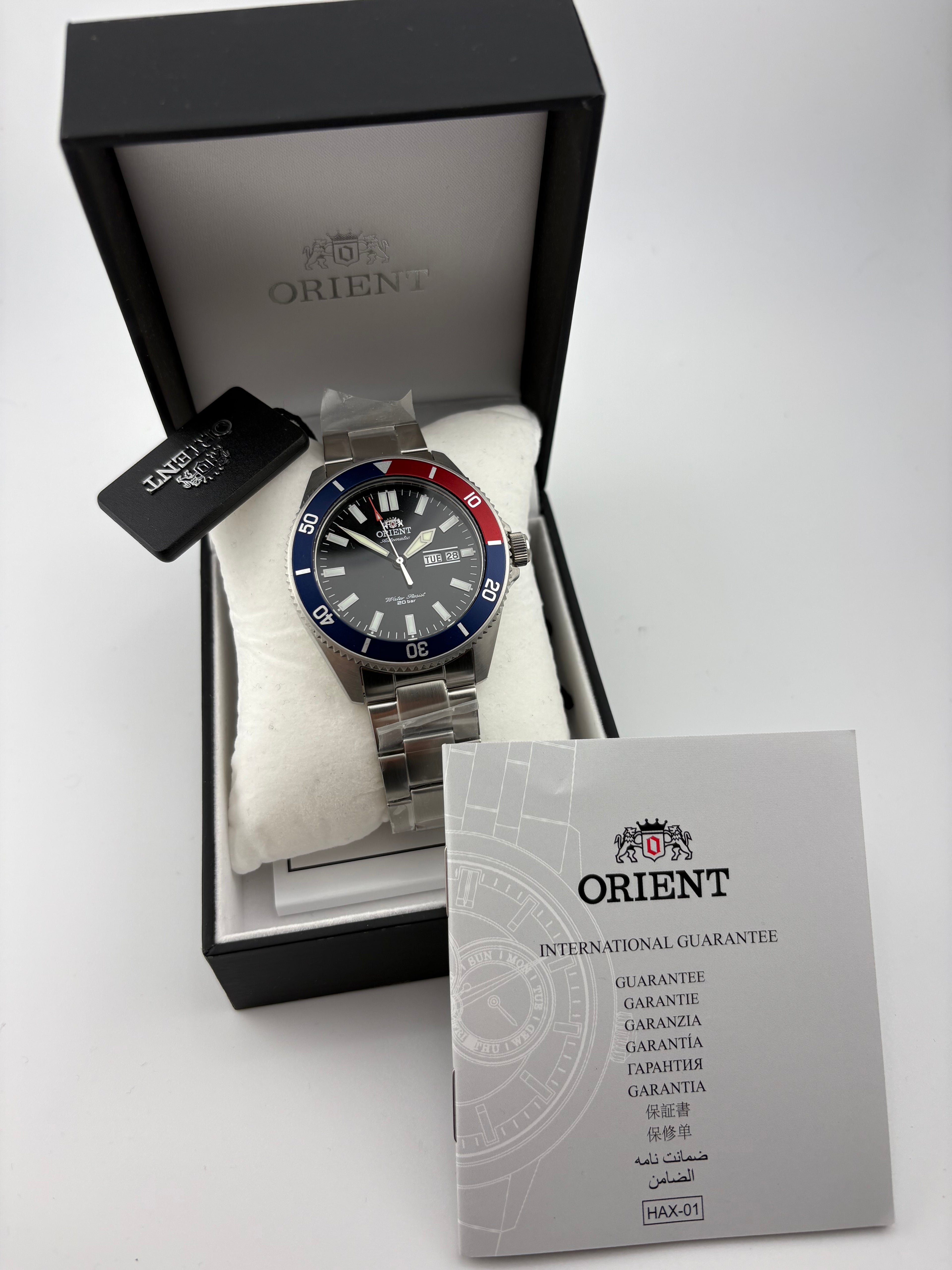 Orient RA-AA0912B19B Pepsi Automatic Diver 200m Full Set Brand New