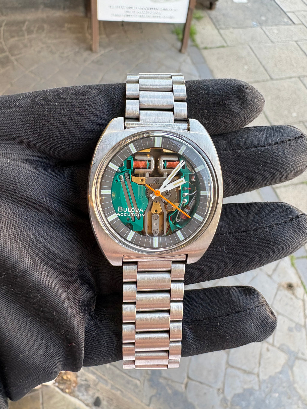 Bulova Accutron Spaceview Ref. 214 M9 – Serviced – Original Box – Exceptional Condition