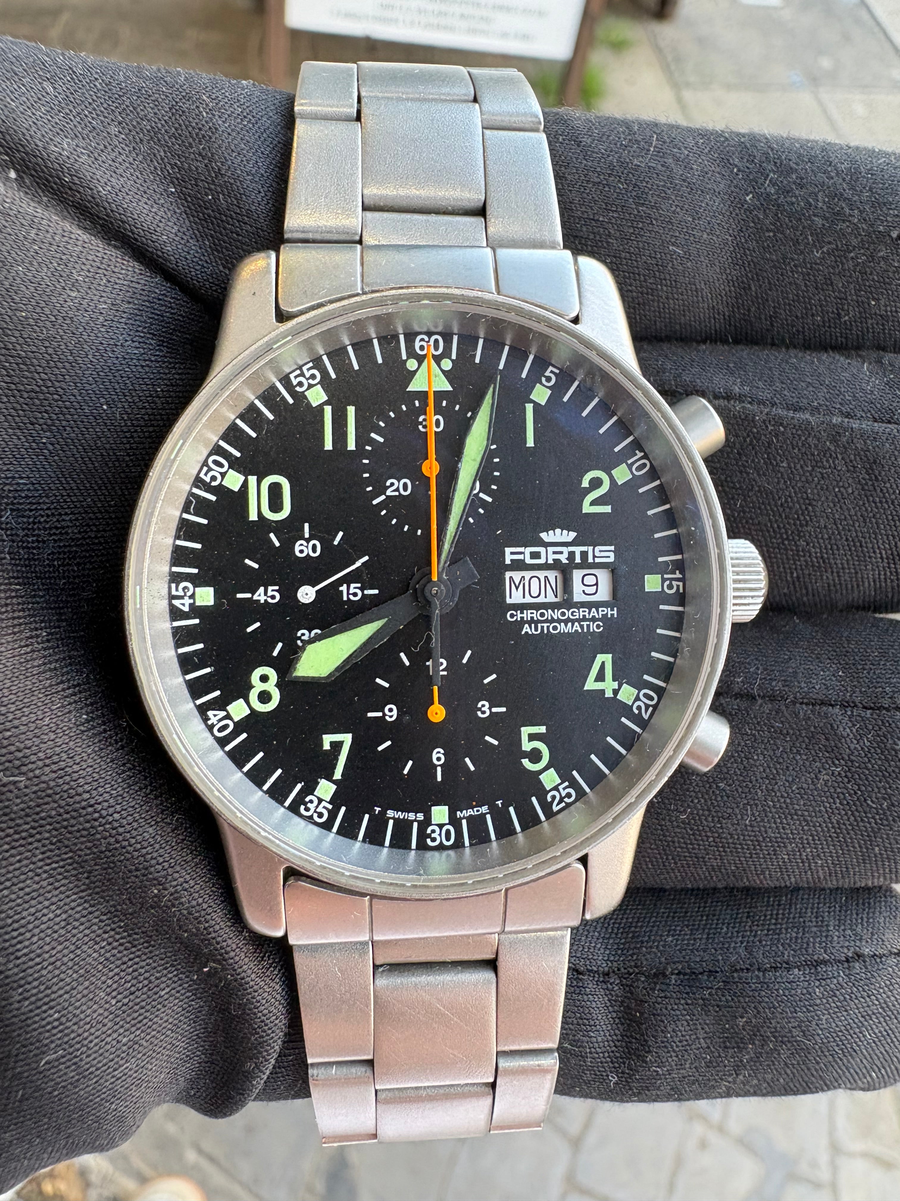 Fortis Flieger Chronograph Automatic Ref. 597.10.141