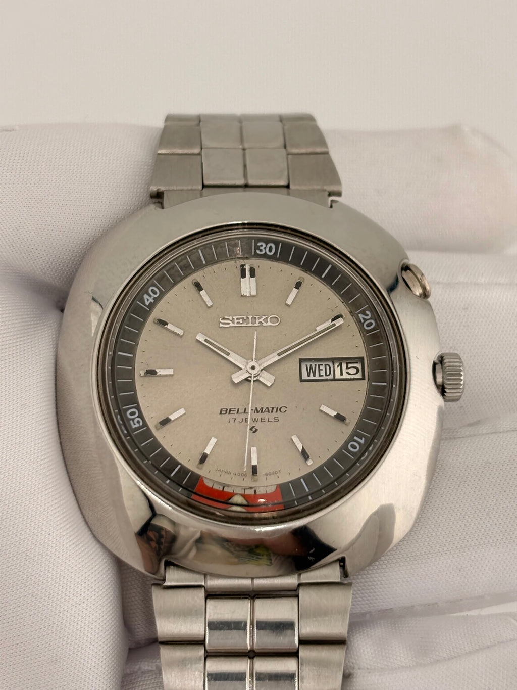 Seiko Bell-Matic 4006-6000 – 1969 Vintage Alarm Watch