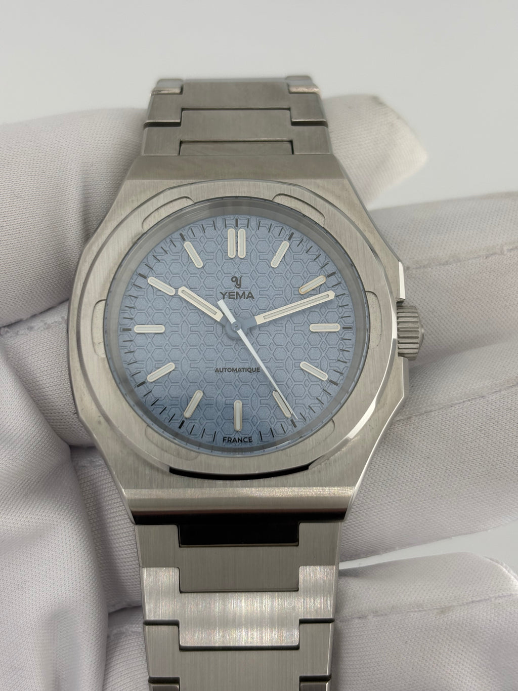 YEMA Urban Traveller “Glacier Blue” Automatic – Full Set – YEMA2000 |