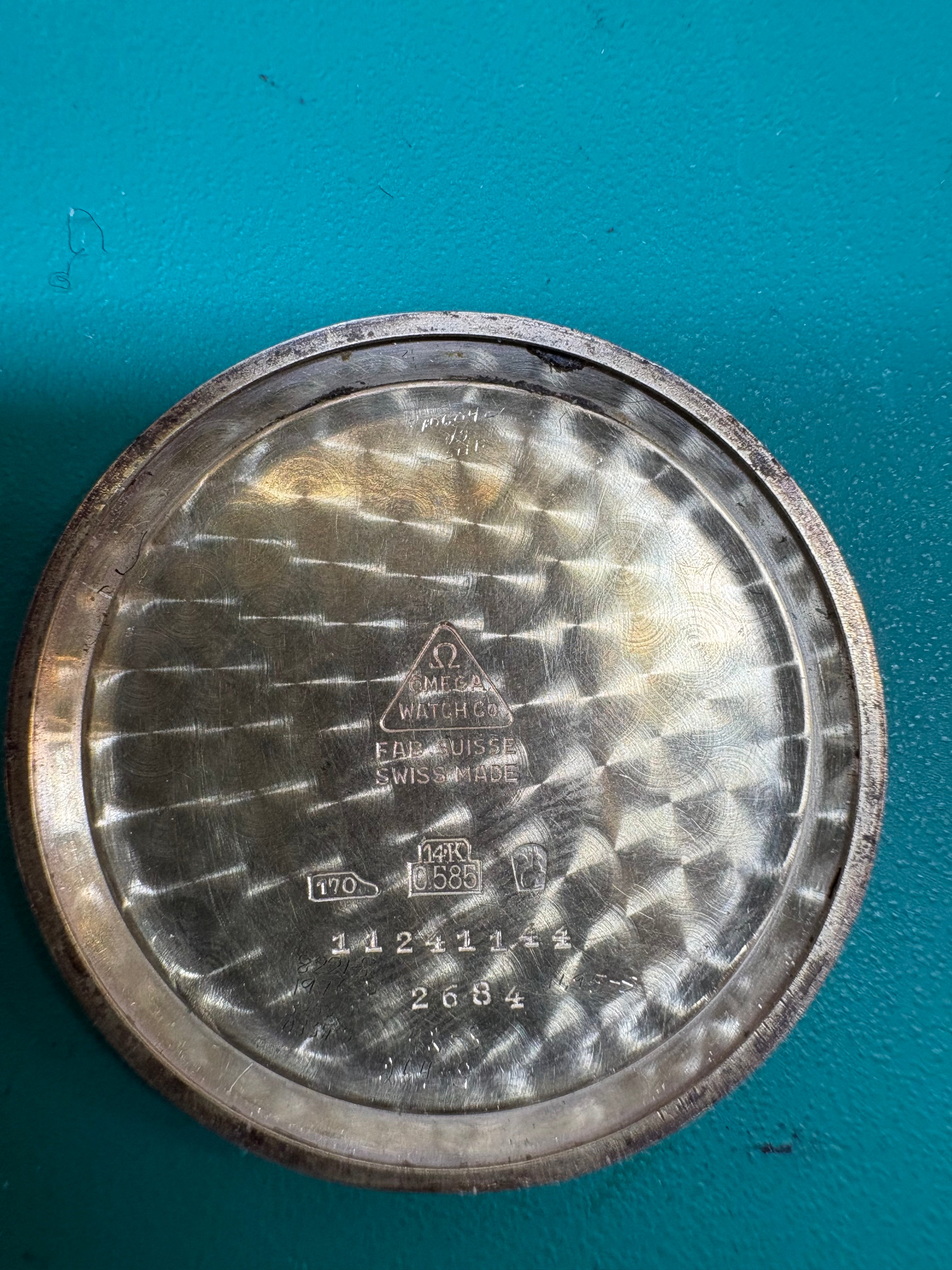 OMEGA Vintage Dress Watch – 14K Solid Gold – Calibre 269 – Manual Wind