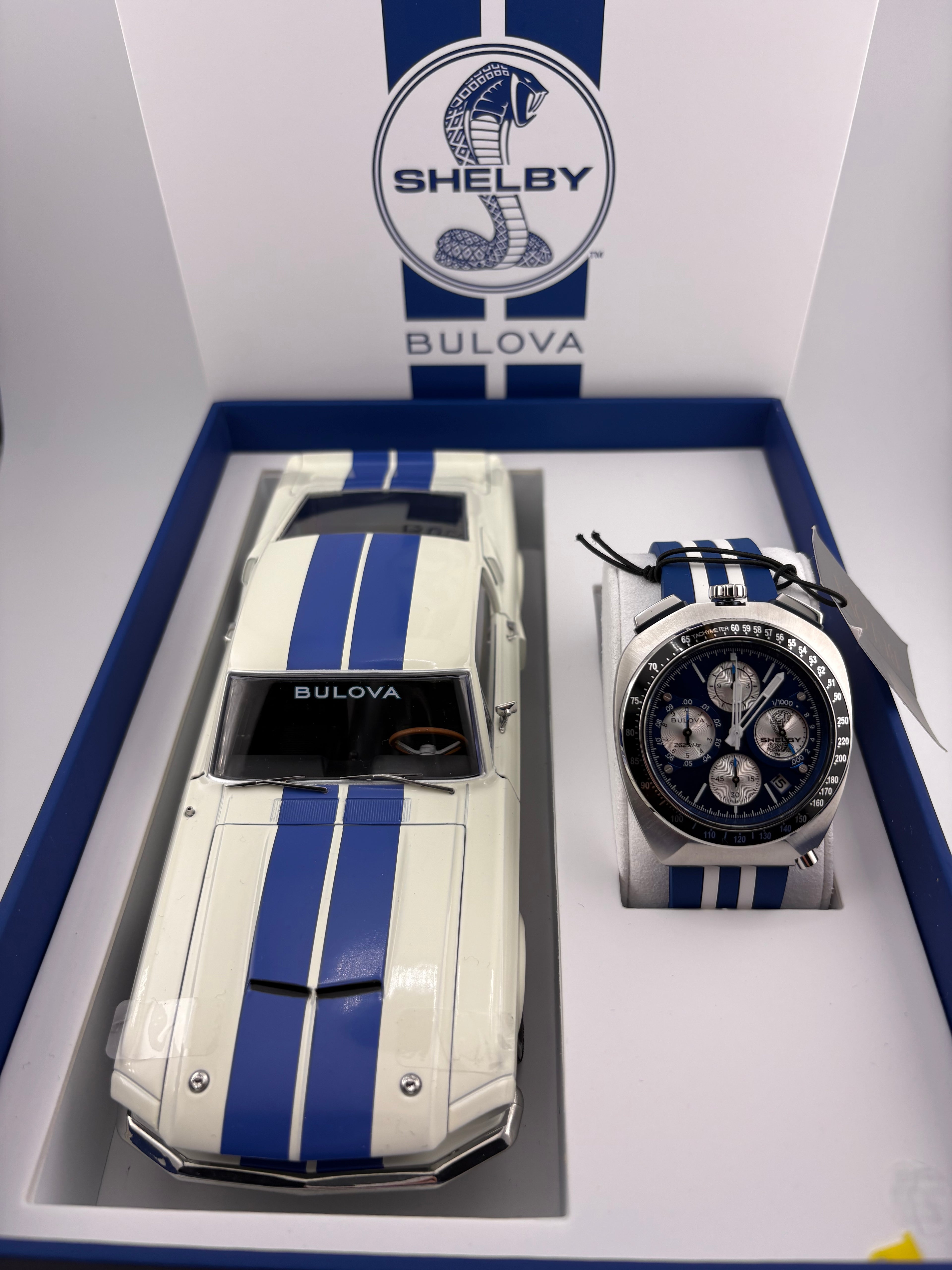 Bulova Shelby 150th Anniversary Chronograph Limited Edition 98B452 NEW Full Set