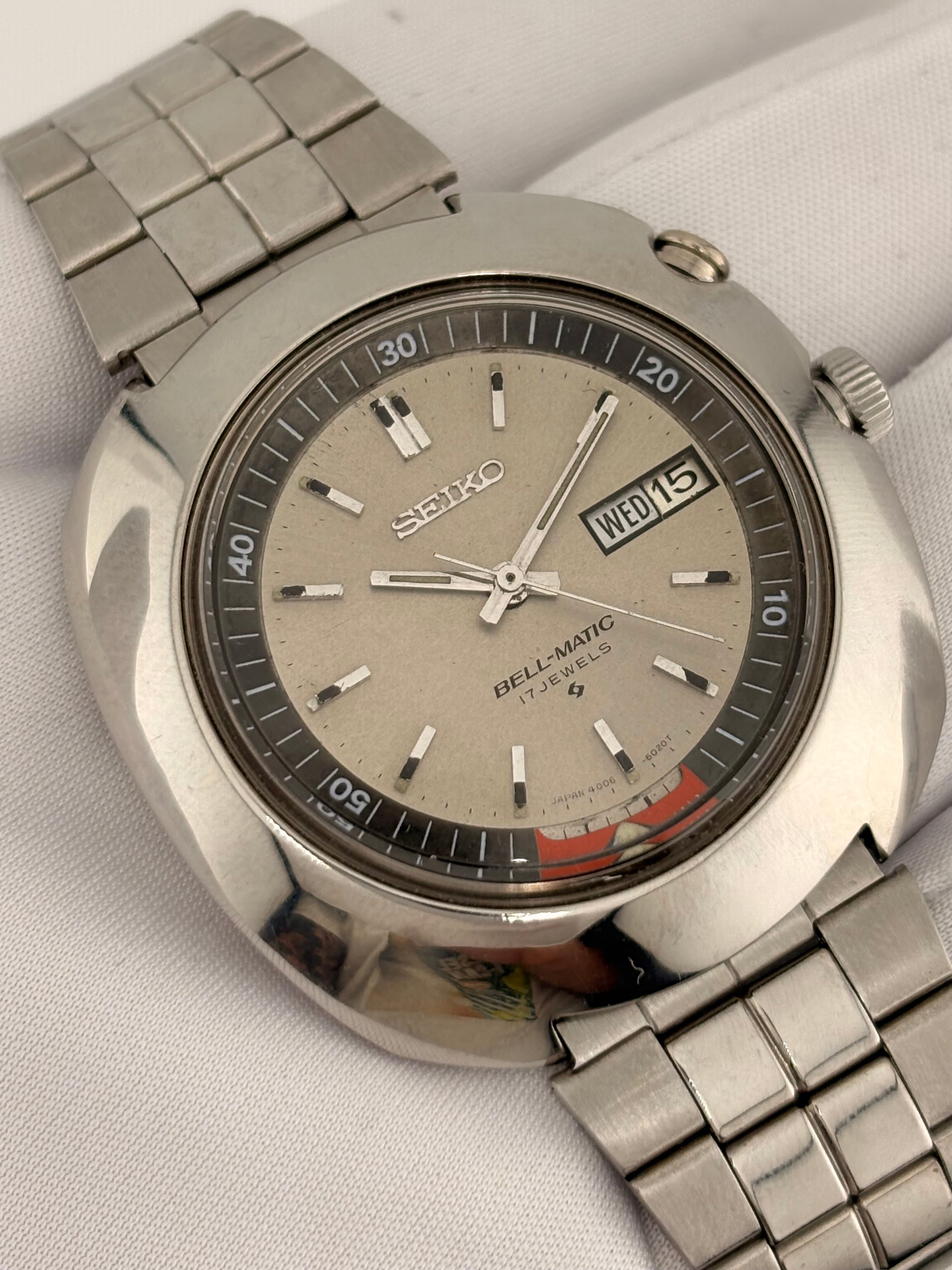 Seiko Bell-Matic 4006-6000 – 1969 Vintage Alarm Watch