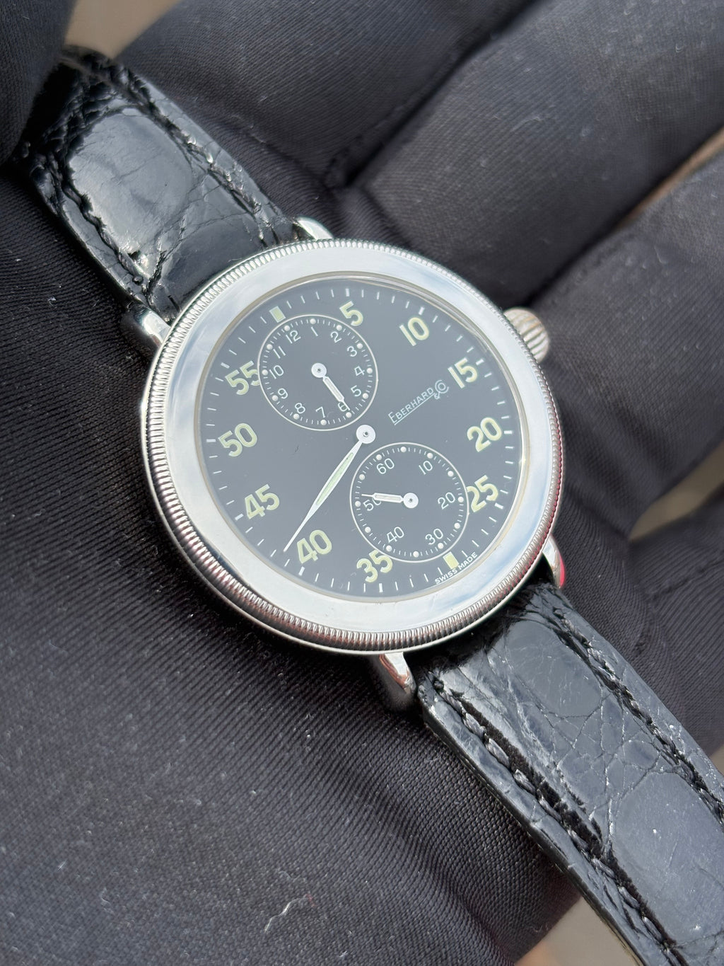 Eberhard & Co. Criterium Ref. 31031 – Manual Wind – Freshly Serviced – Original Box