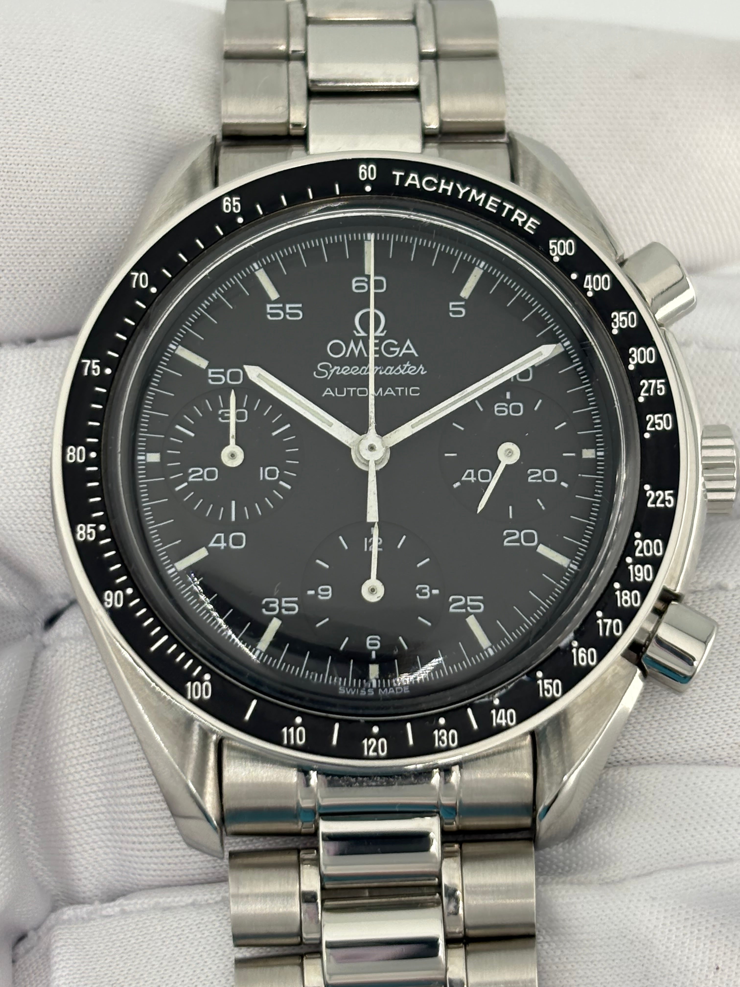 OMEGA Speedmaster Reduced Automatic • Excellent Condition • Full Set & 1-Year Warranty
