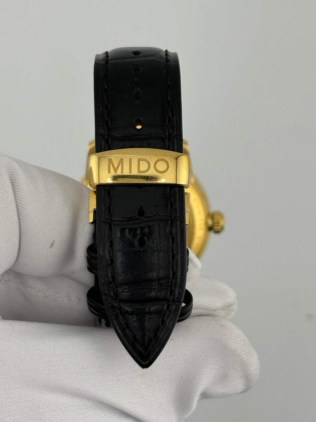 Mido Baroncelli Ref. M8600B – Gold-Plated Automatic –