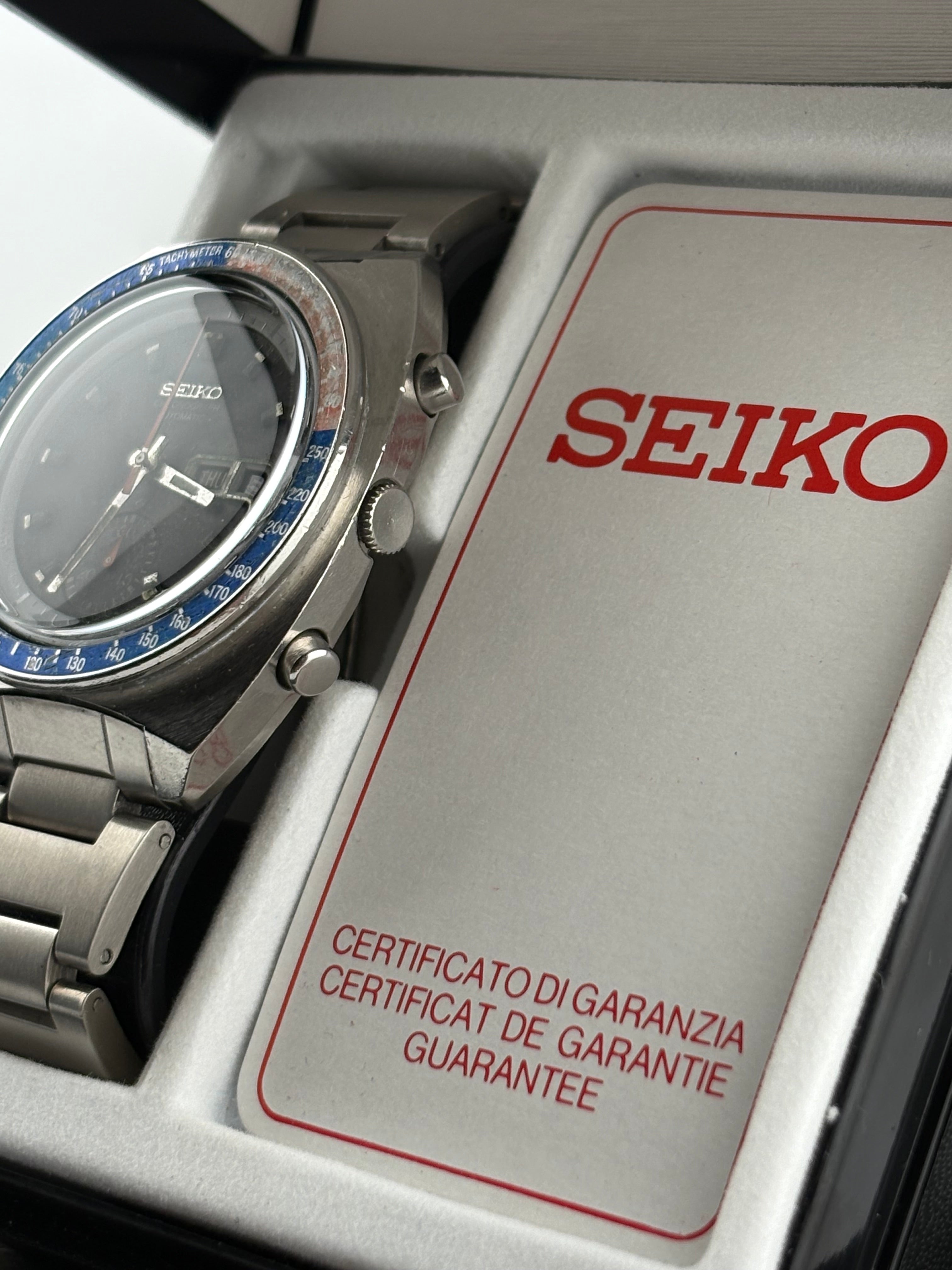 🚀Seiko 6139-6002 “Cevert” Pogue April 1974 Full Set Serviced