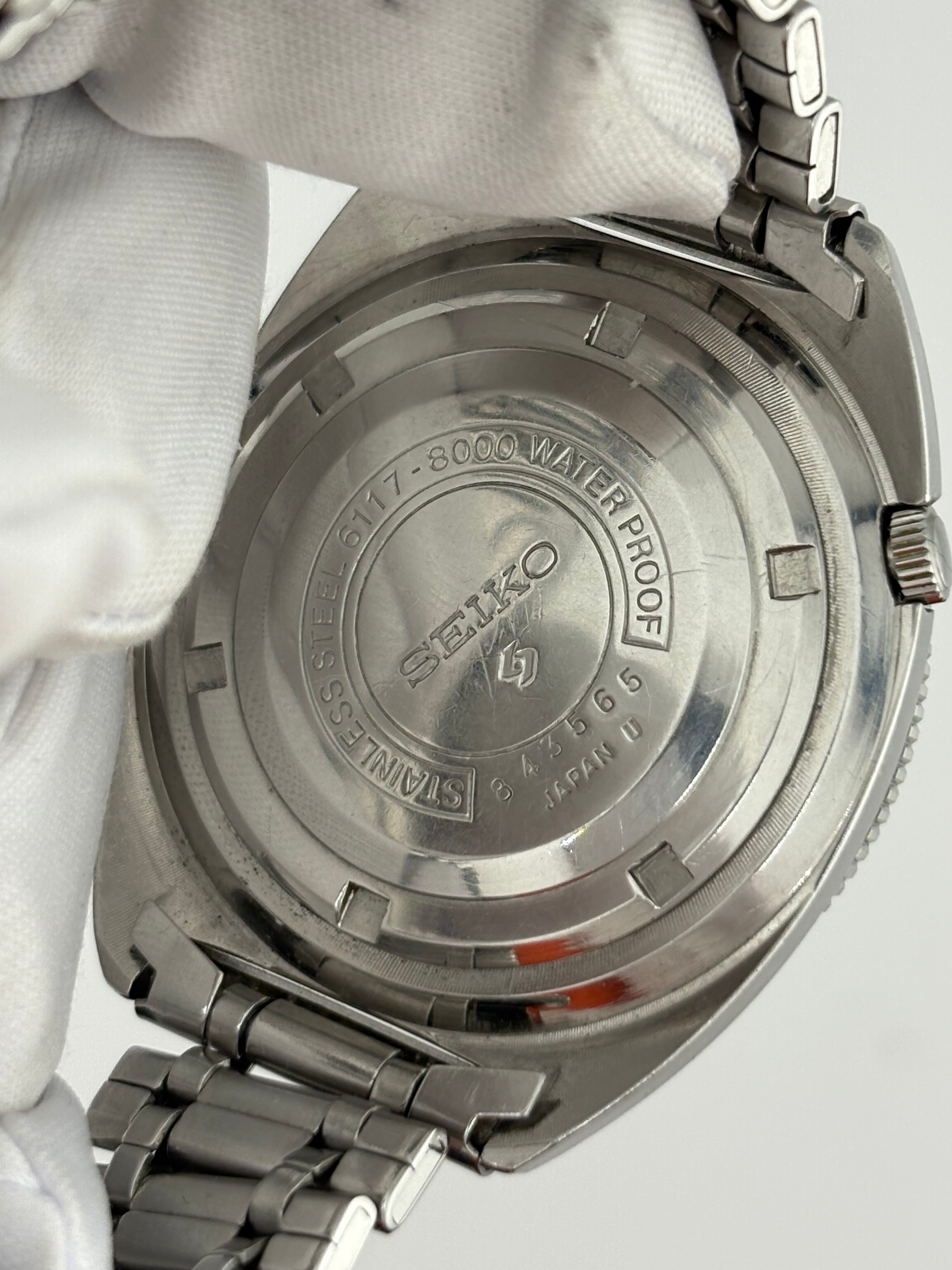 Seiko Navigator Timer 6117-8000 GMT 1968 Vintage Automatic Watch 🔥