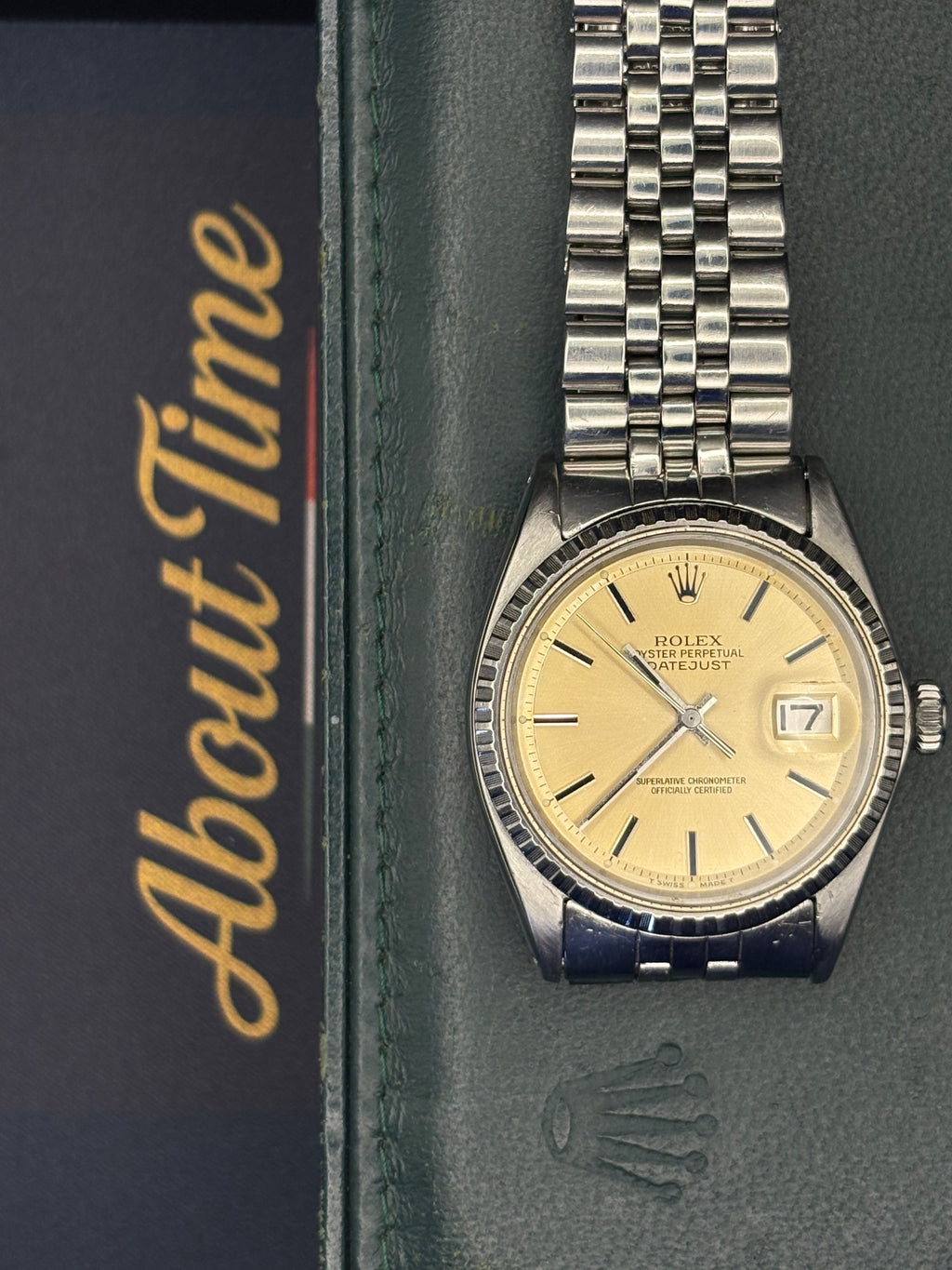 Rolex Datejust Ref. 1603 –  Tropical Patina Dial – 12M Warranty