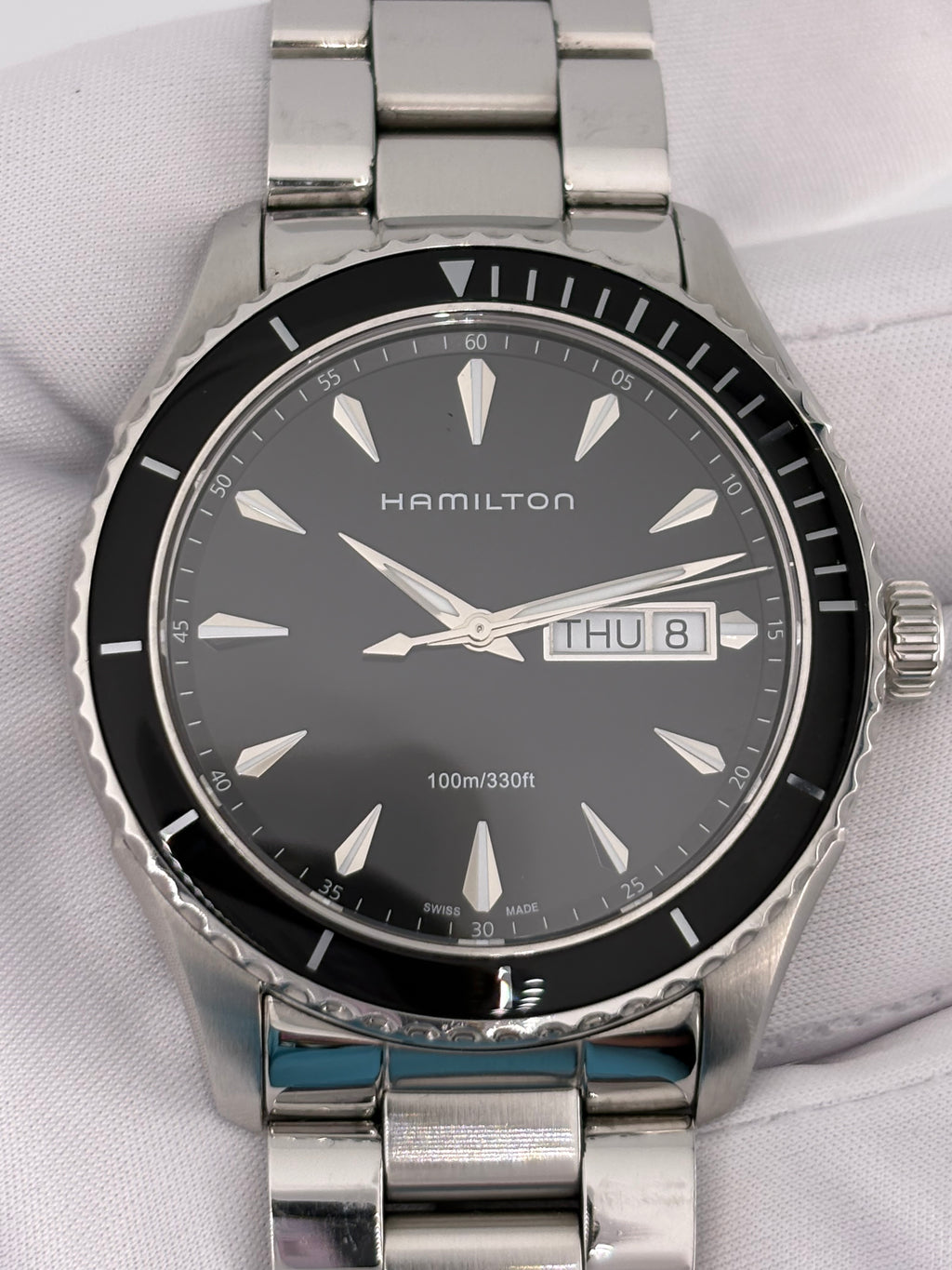 Hamilton Seaview H375110 Quartz 38mm Watch Full Set Great Condition