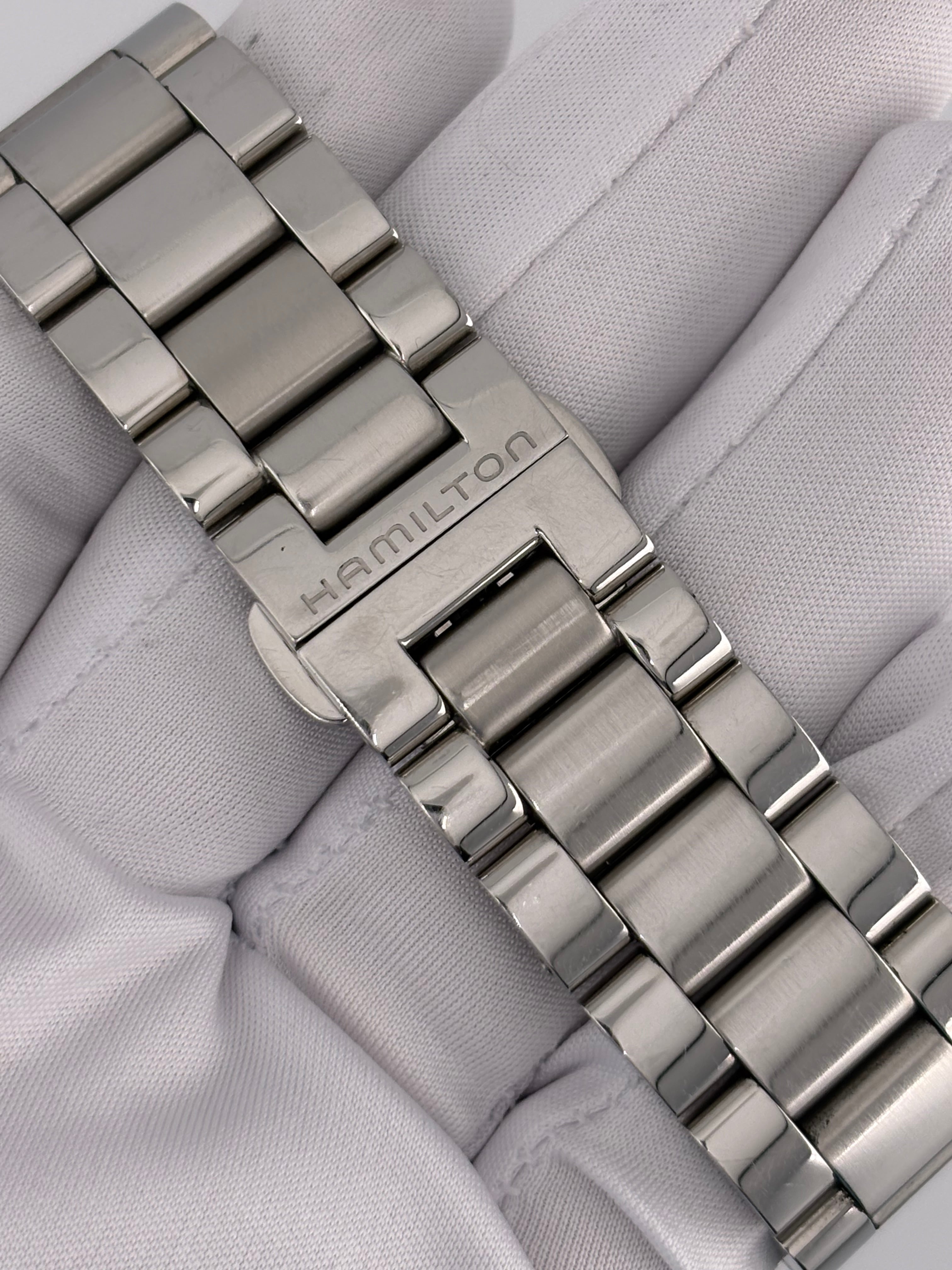 Hamilton Seaview H375110 Quartz 38mm Watch Full Set Great Condition