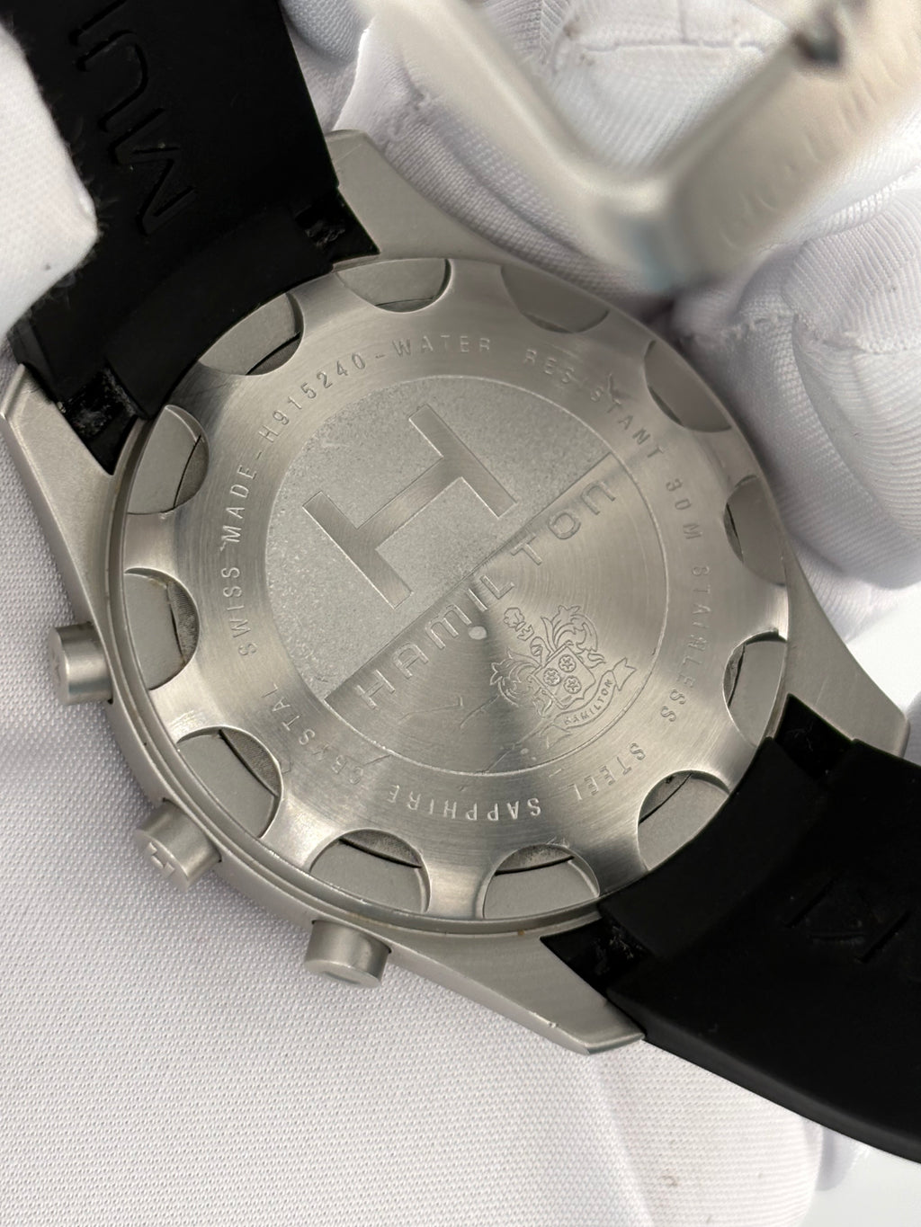 Hamilton Khaki NAVI-Touch H915240 Hybrid with Box