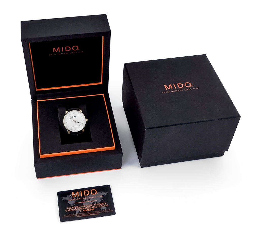 Mido Baroncelli Ref. M8600B – Gold-Plated Automatic –