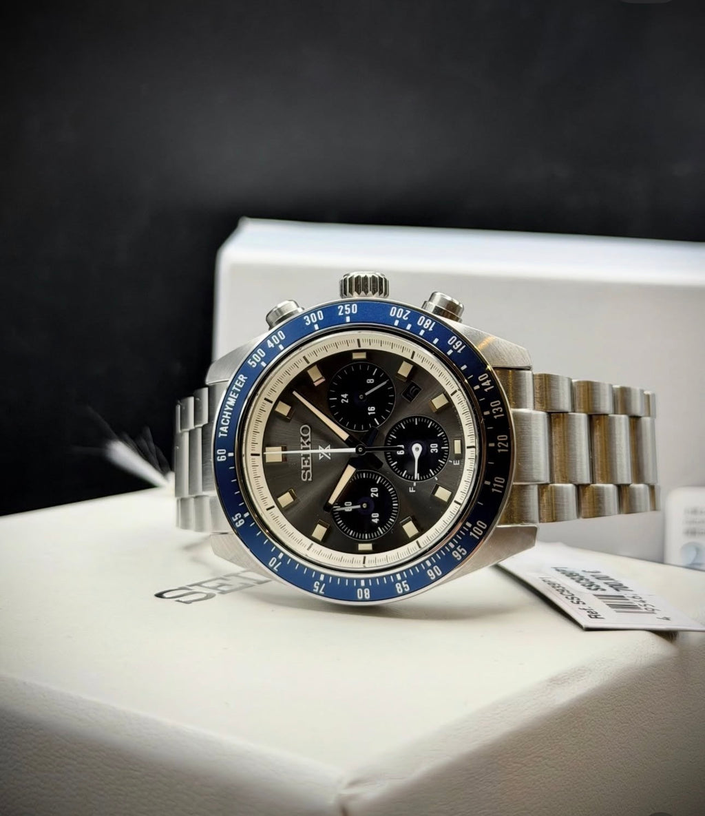 Seiko Prospex Speedtimer Solar Chronograph SSC939P1 – Full Set