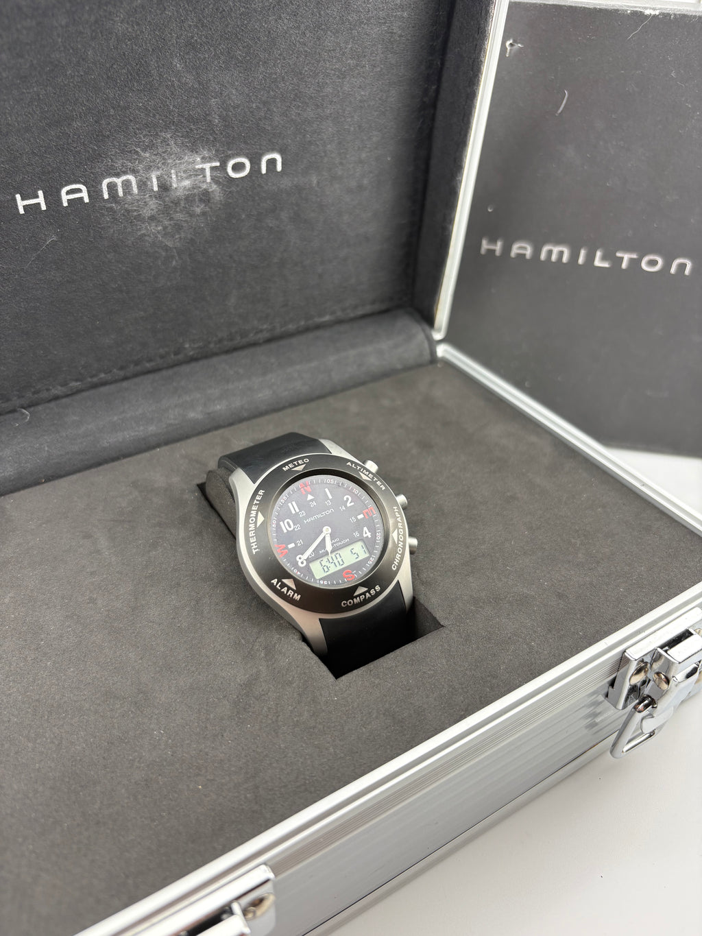 Hamilton Khaki NAVI-Touch H915240 Hybrid with Box