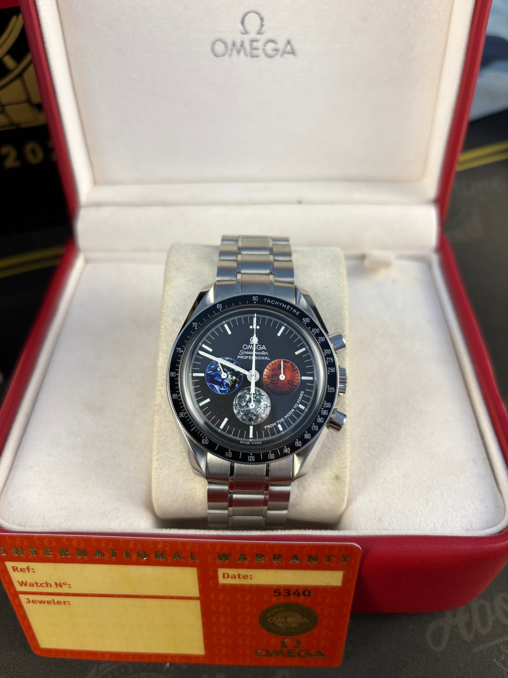 Omega Speedmaster Professional Moon To Mars 3577.50 Box Booklet 42mm Manual 1861