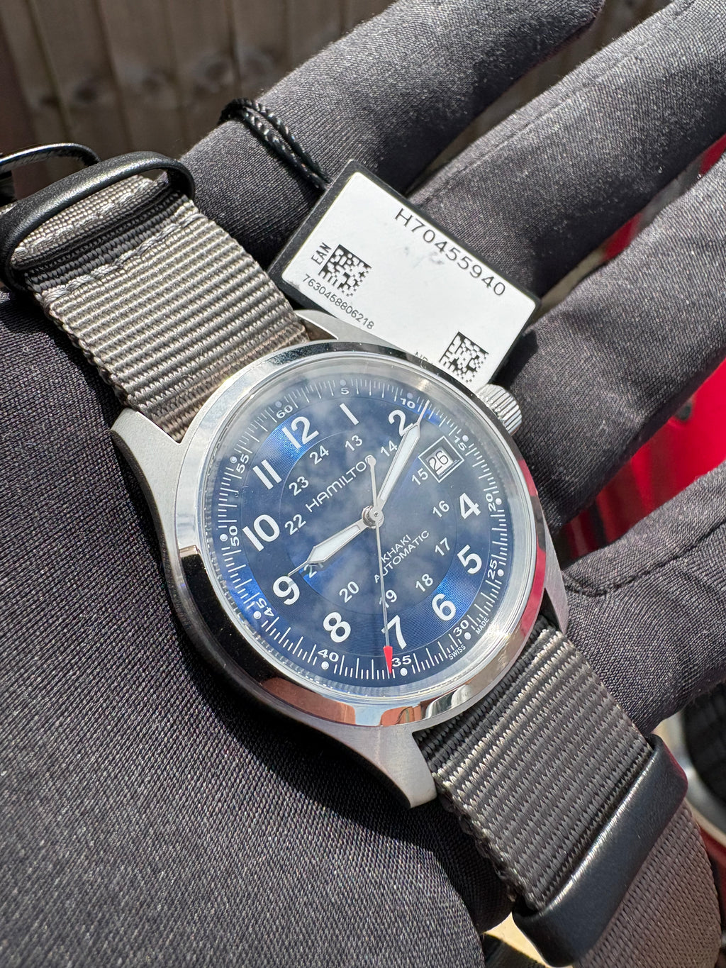 Hamilton Khaki Field Auto H70455940 – Full Set – 2026 Purchase – Like New