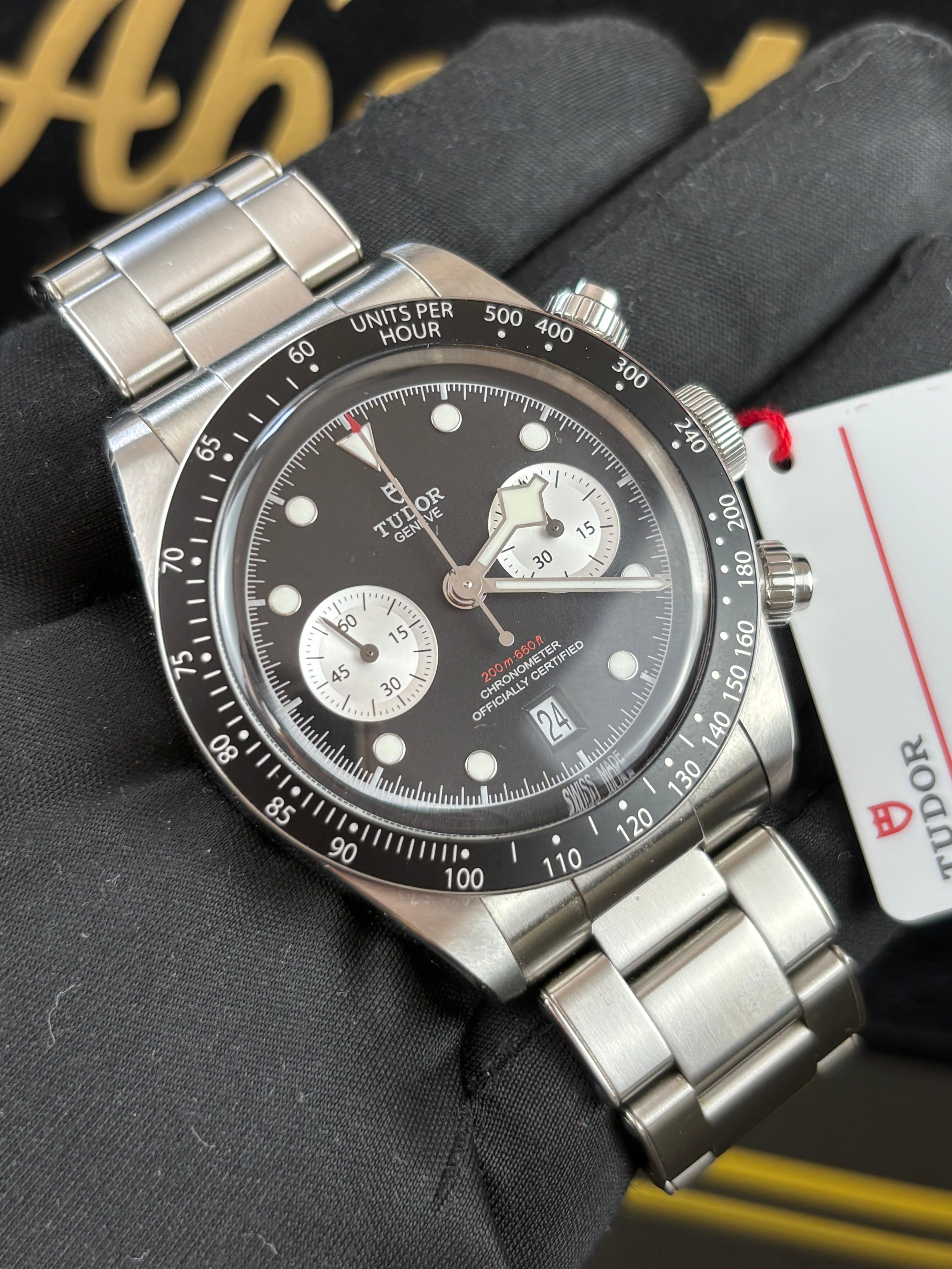 Tudor Black Bay Chrono Panda 79360N Box Papers 2022 MT5813 Chronograph 41mm