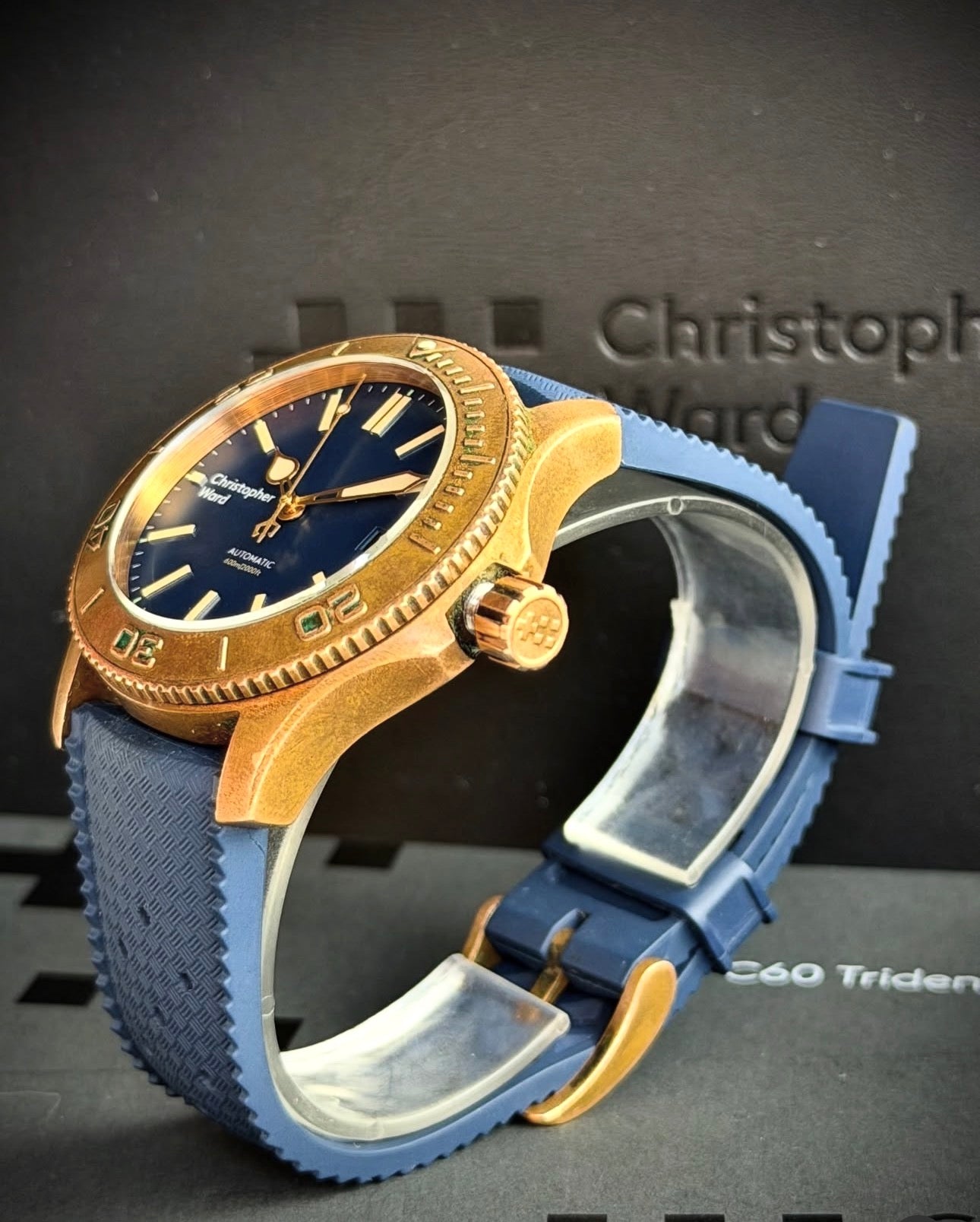Christopher Ward C60 Trident Bronze Pro 600 – Automatic Dive Watch