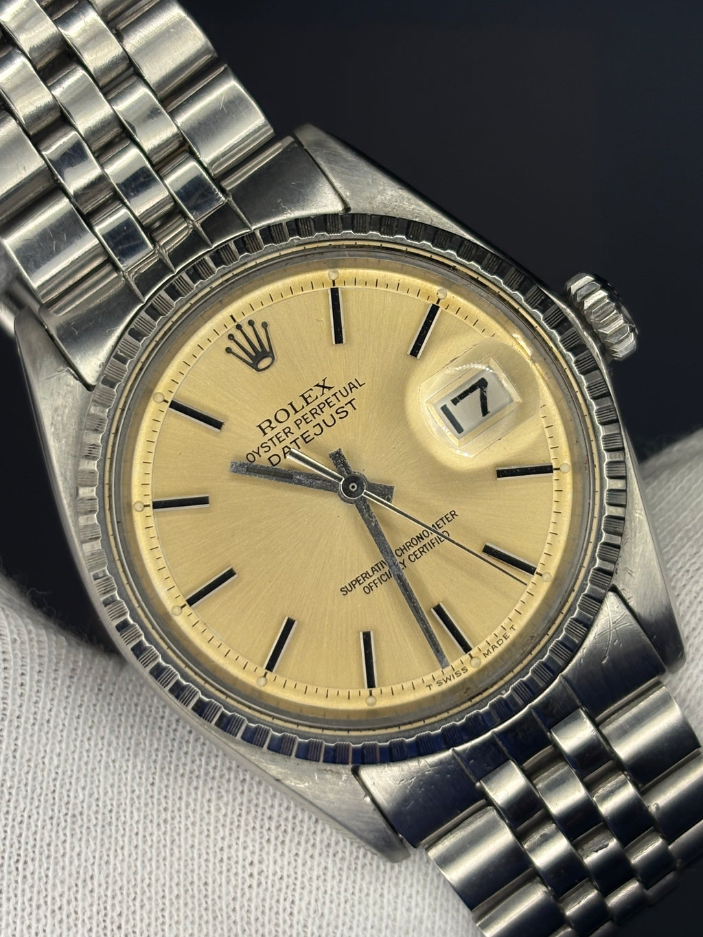 Rolex Datejust Ref. 1603 –  Tropical Patina Dial – 12M Warranty