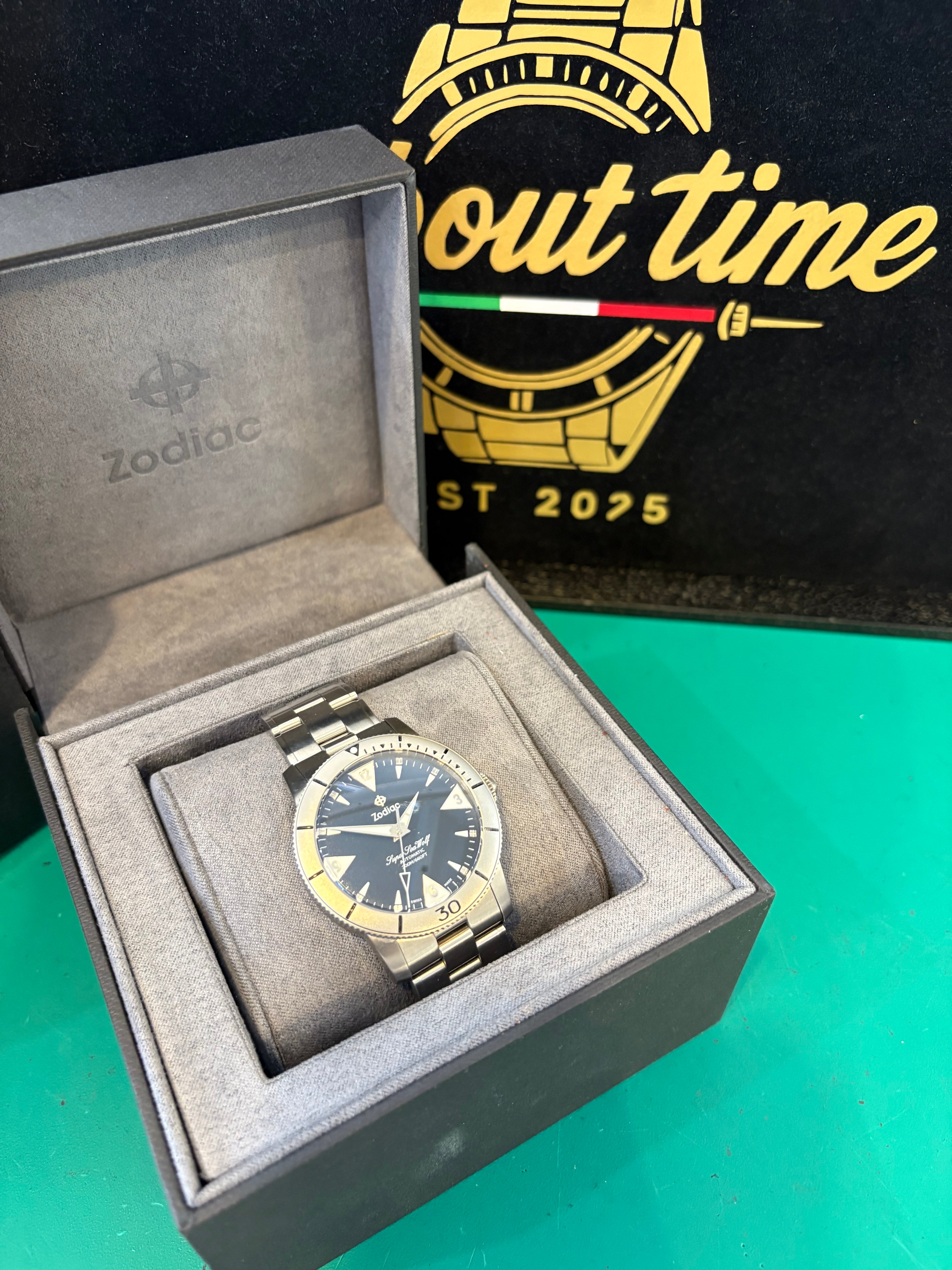 Zodiac Super Sea Wolf Skin Diver Automatic Ref. ZO9215