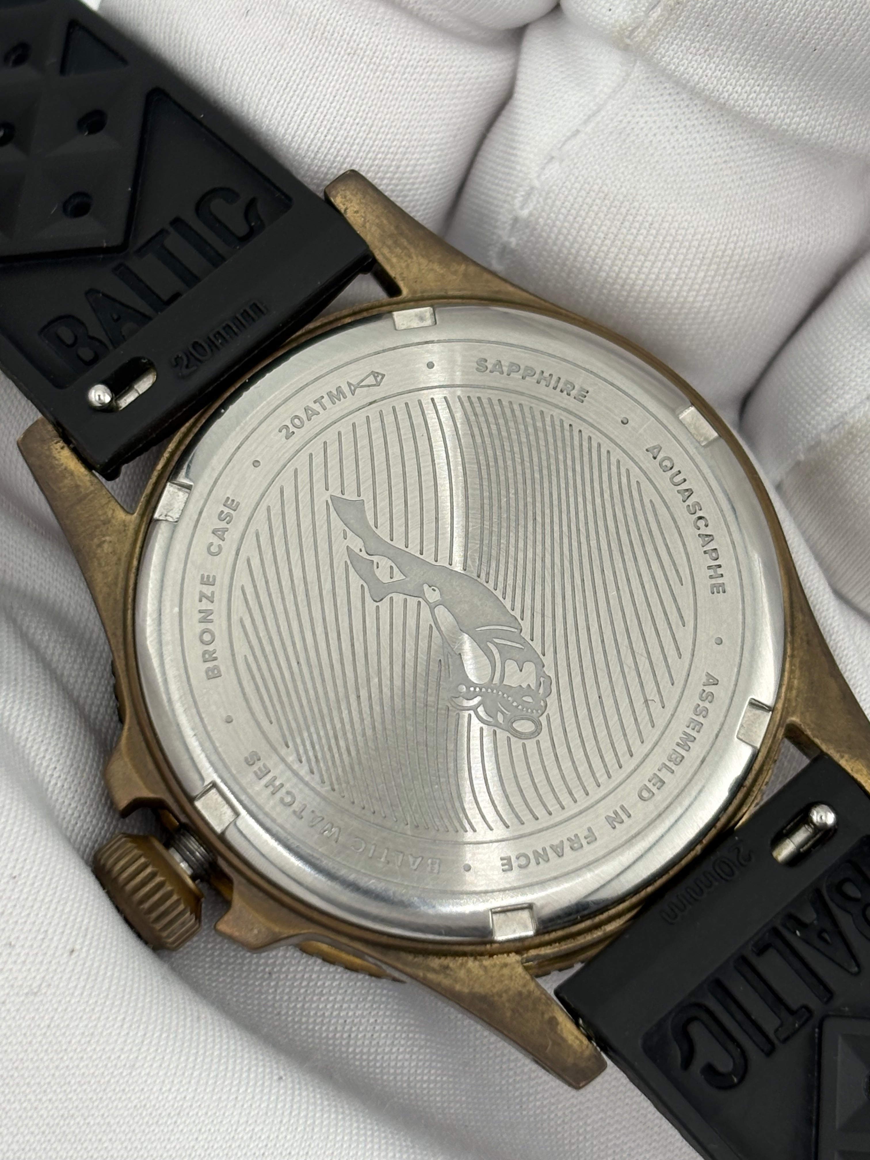 Baltic Aquascaphe Bronze 39mm – Brown Dial | Full Set |