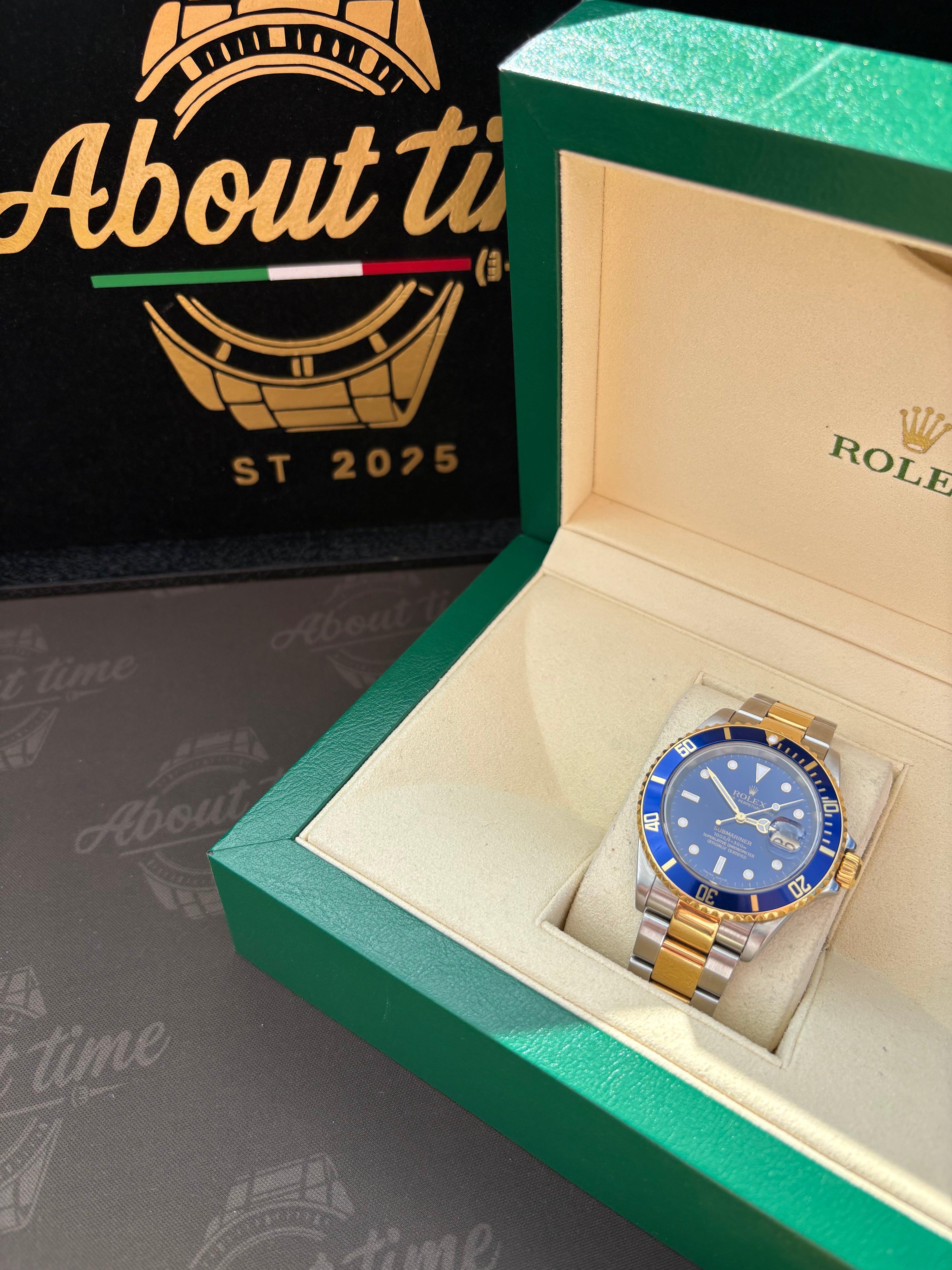 Rolex Submariner Date 16613 “Bluesy” (2002 Y-Serial) |