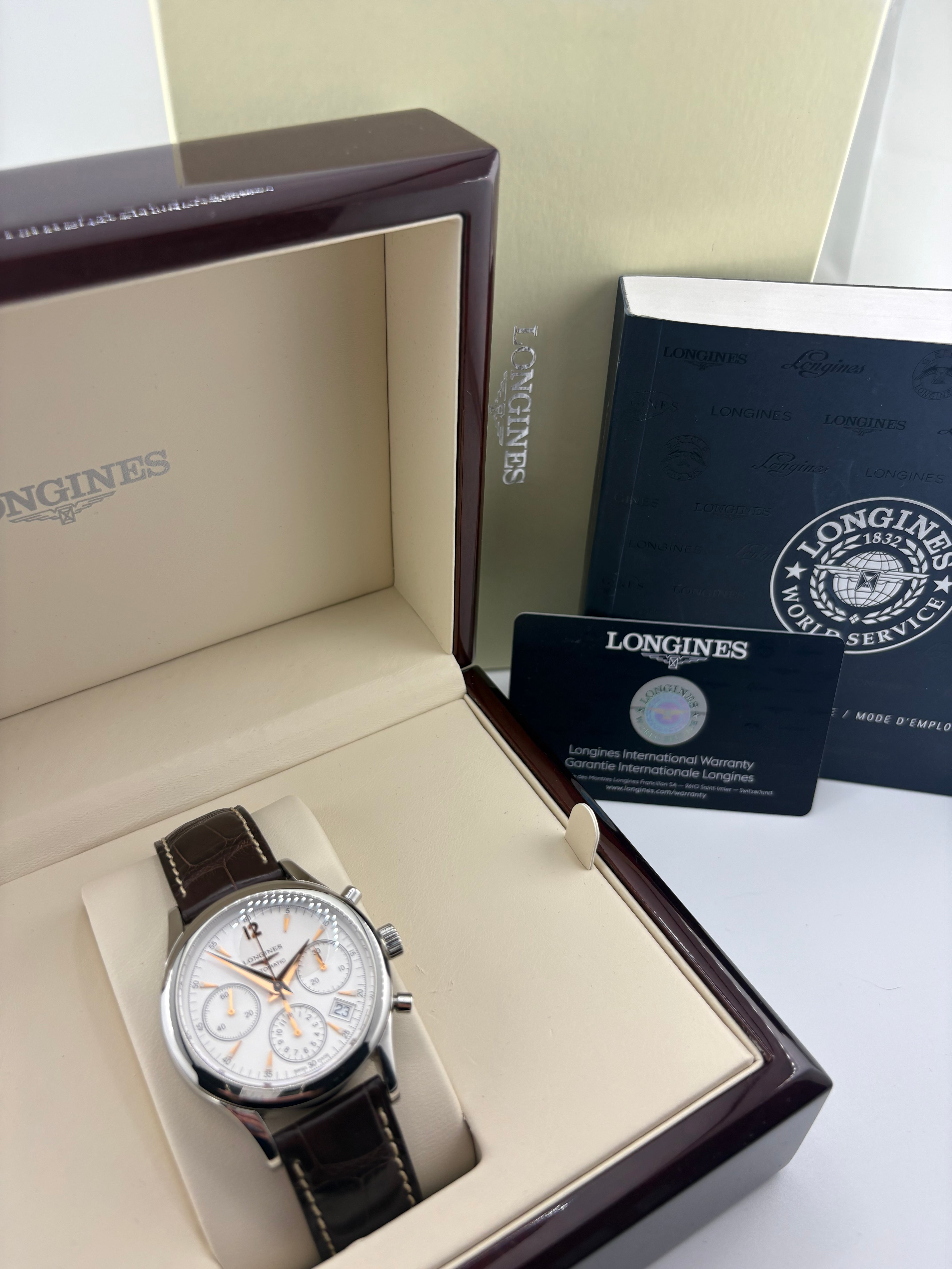 LONGINES HERITAGE COLUMN-WHEEL CHRONOGRAPH – FULL SET 2022