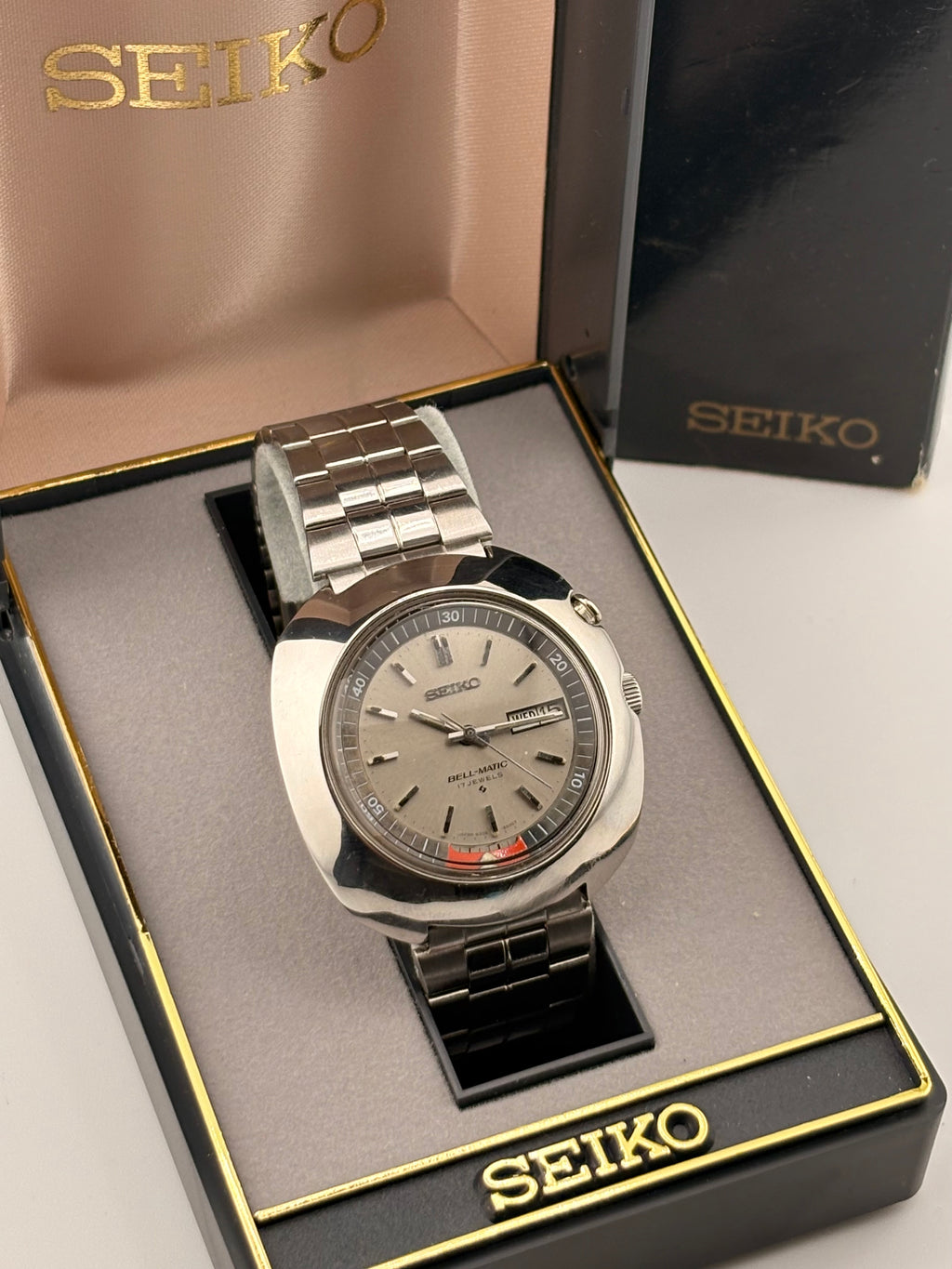 Seiko Bell-Matic 4006-6000 – 1969 Vintage Alarm Watch