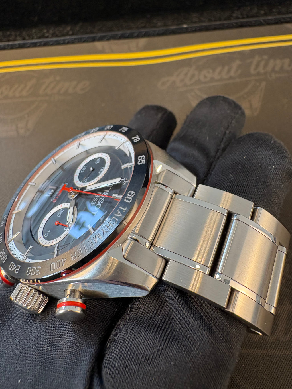 Tissot PRS 516 Automatic Chronograph 45mm – T100.427.16.051.00 | Full Set