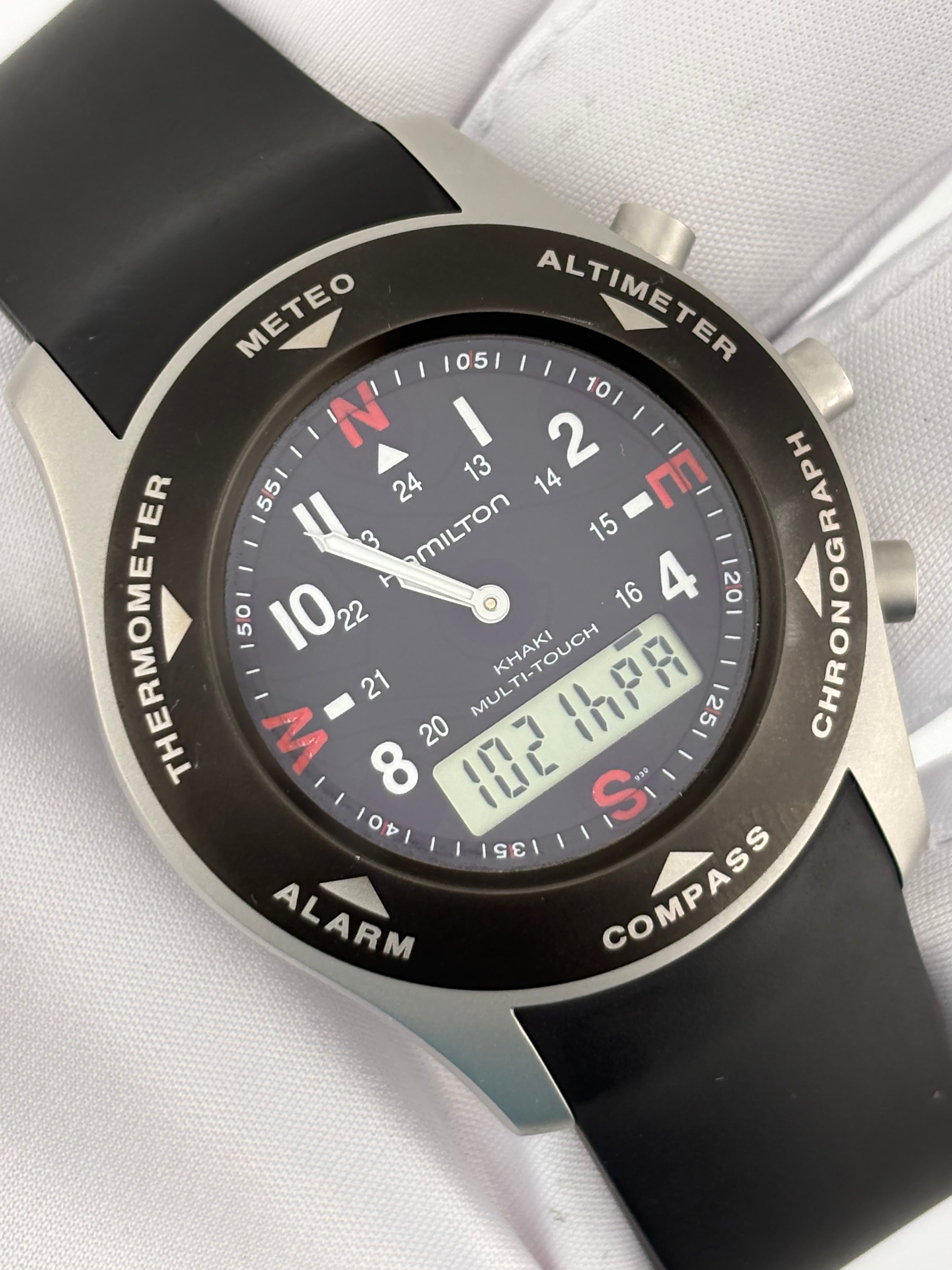 Hamilton Khaki NAVI-Touch H915240 Hybrid with Box