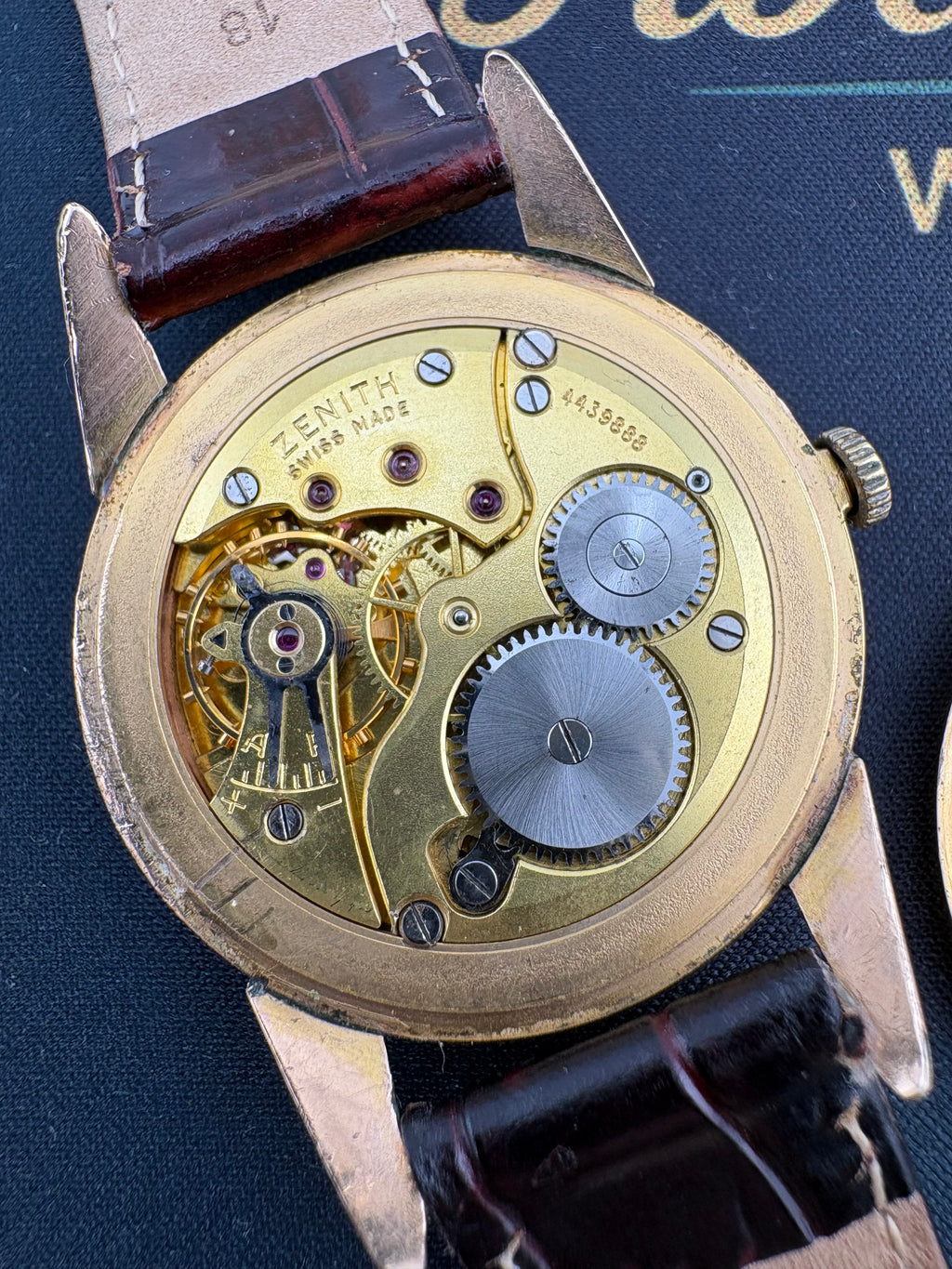 ZENITH VINTAGE 18K GOLD-FILLED 40 MICRON – FRESH SERVICE – c.1950s